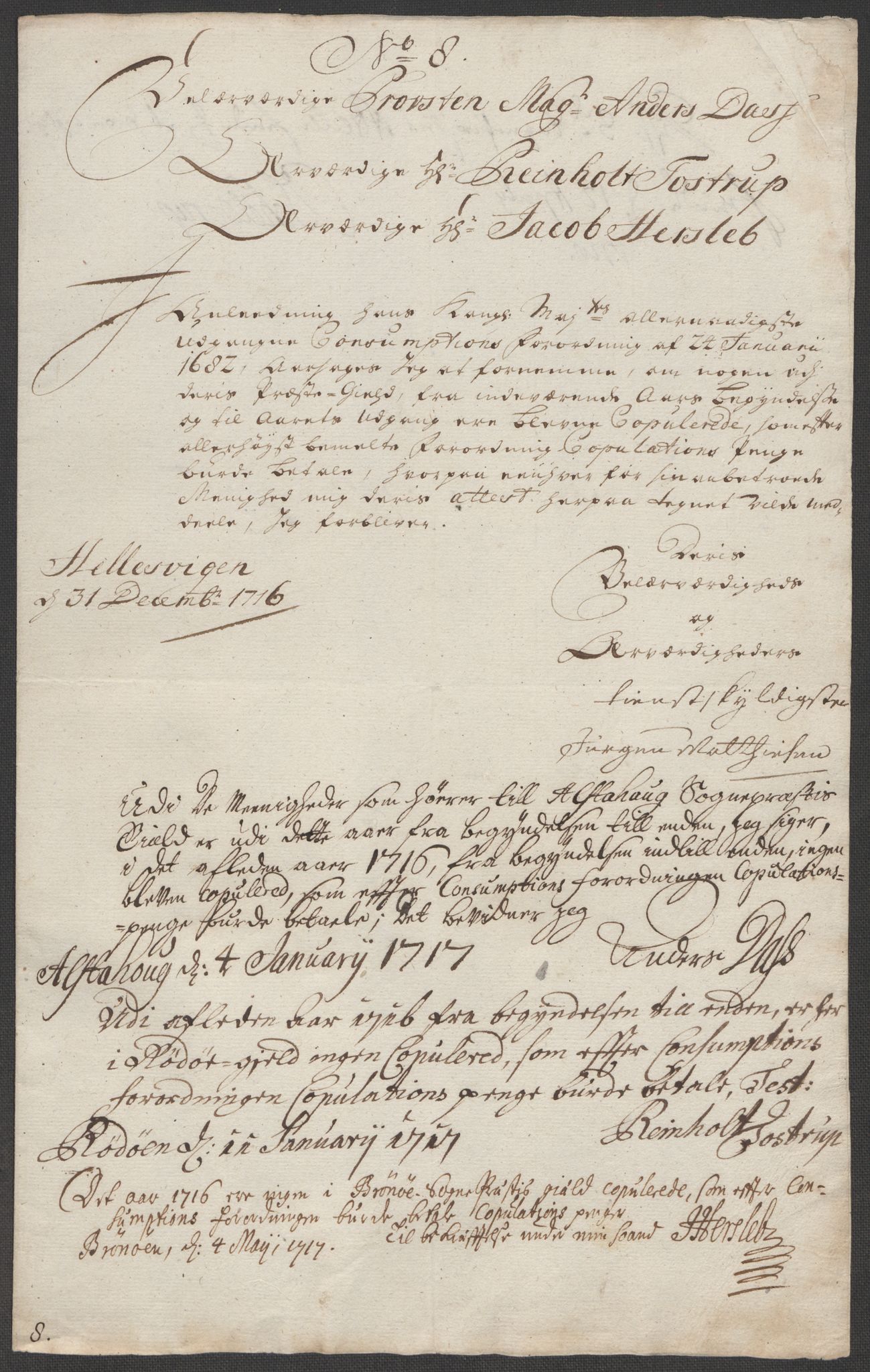 Rentekammeret inntil 1814, Reviderte regnskaper, Fogderegnskap, AV/RA-EA-4092/R65/L4514: Fogderegnskap Helgeland, 1716, p. 137