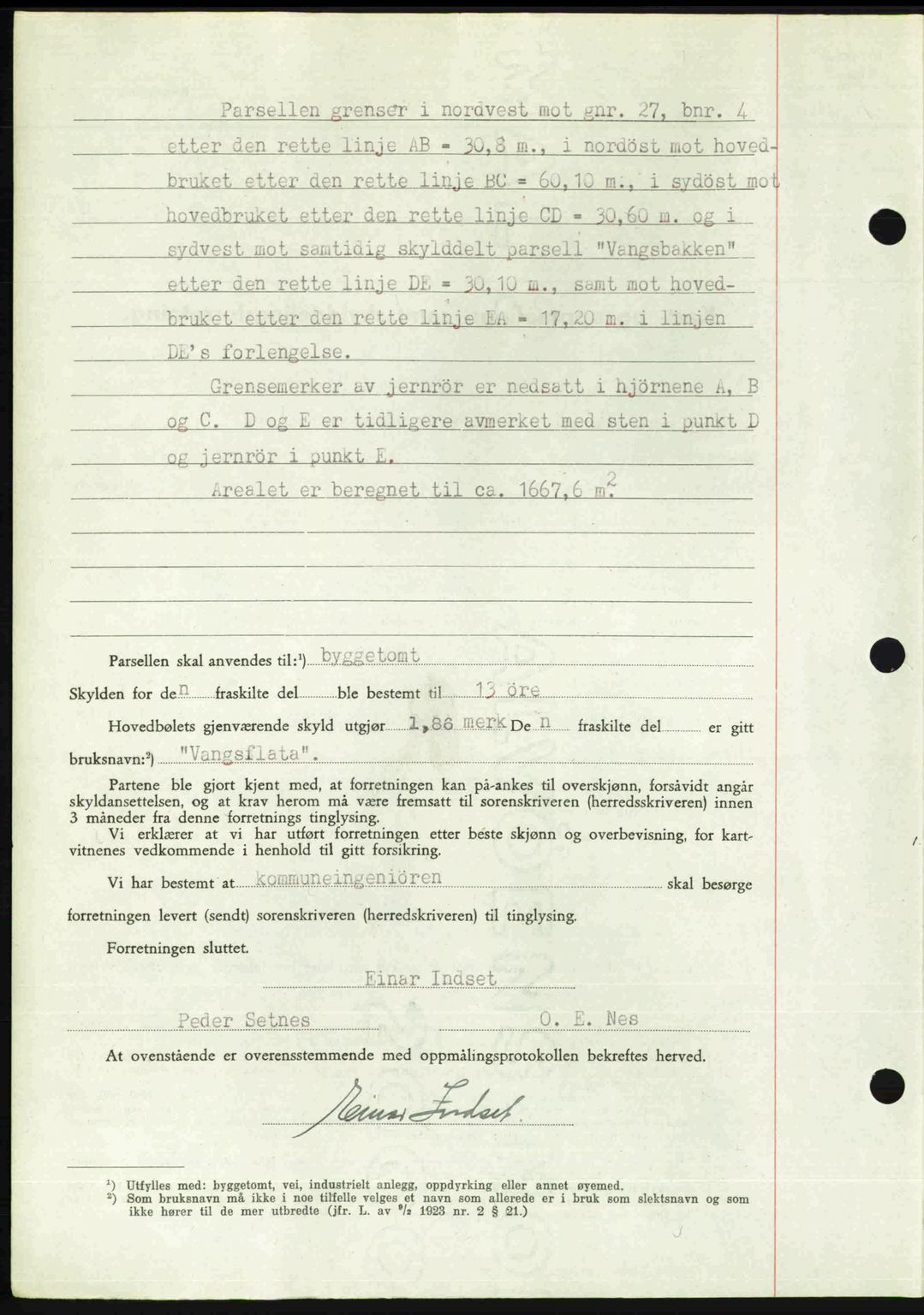 Romsdal sorenskriveri, AV/SAT-A-4149/1/2/2C: Mortgage book no. A21, 1946-1946, Diary no: : 2679/1946