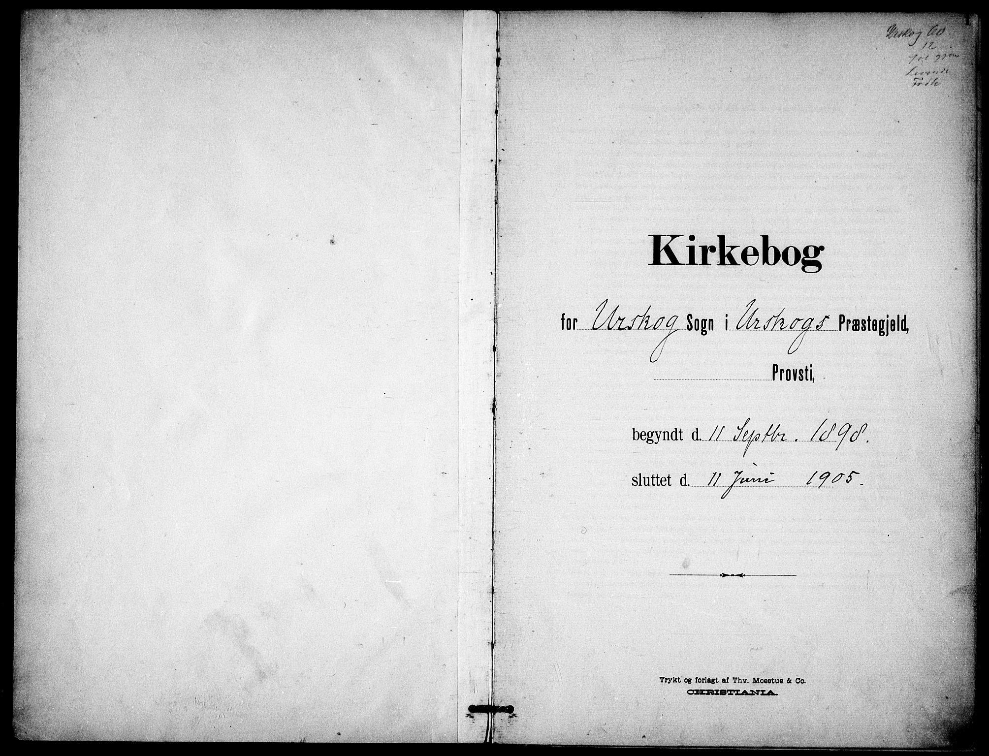 Aurskog prestekontor Kirkebøker, SAO/A-10304a/F/Fa/L0010: Parish register (official) no. I 10, 1898-1905, p. 1