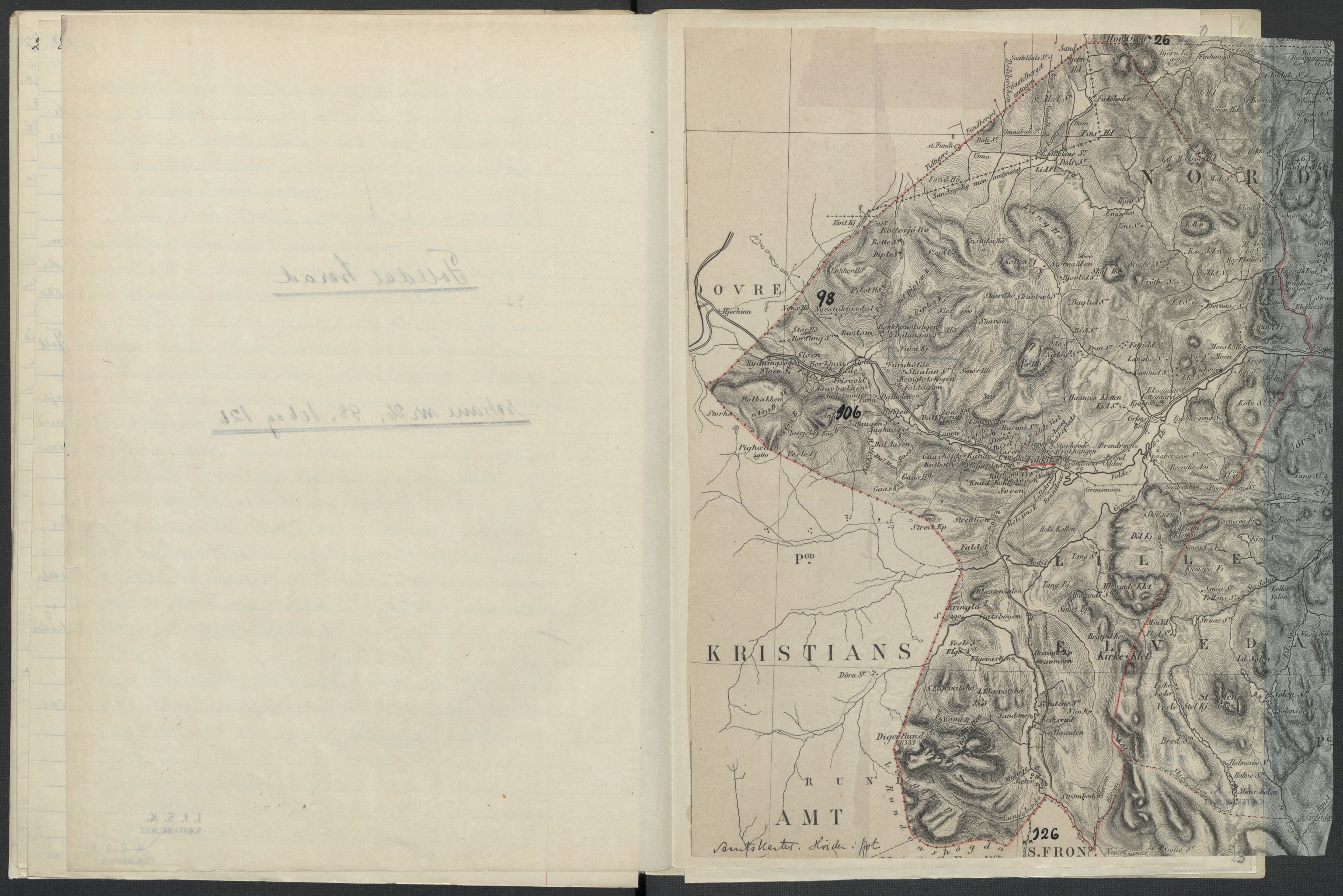 Instituttet for sammenlignende kulturforskning, AV/RA-PA-0424/F/Fc/L0003/0003: Eske B3: / Hedmark (perm VI), 1933-1939