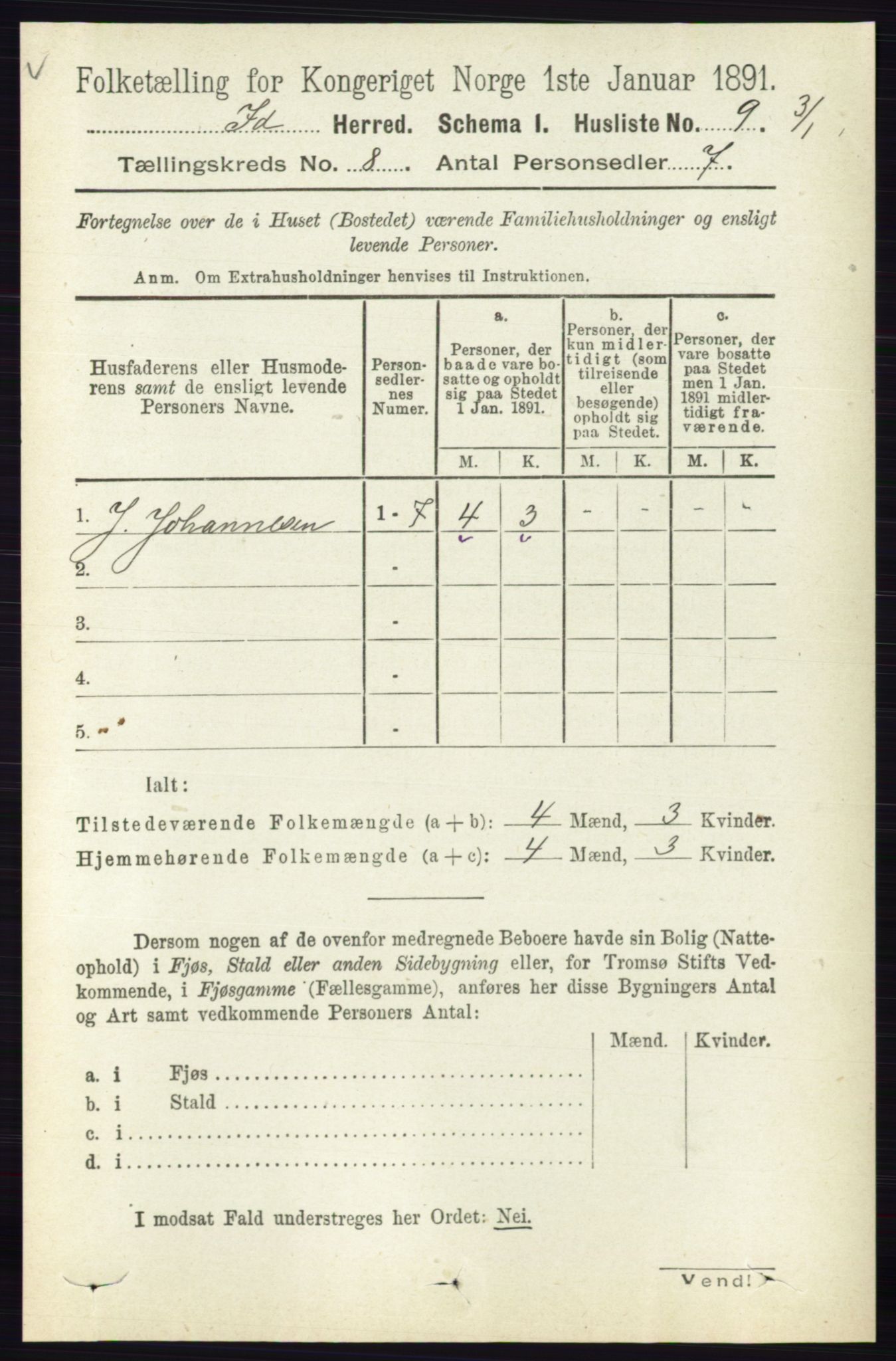 RA, 1891 census for 0117 Idd, 1891, p. 4675