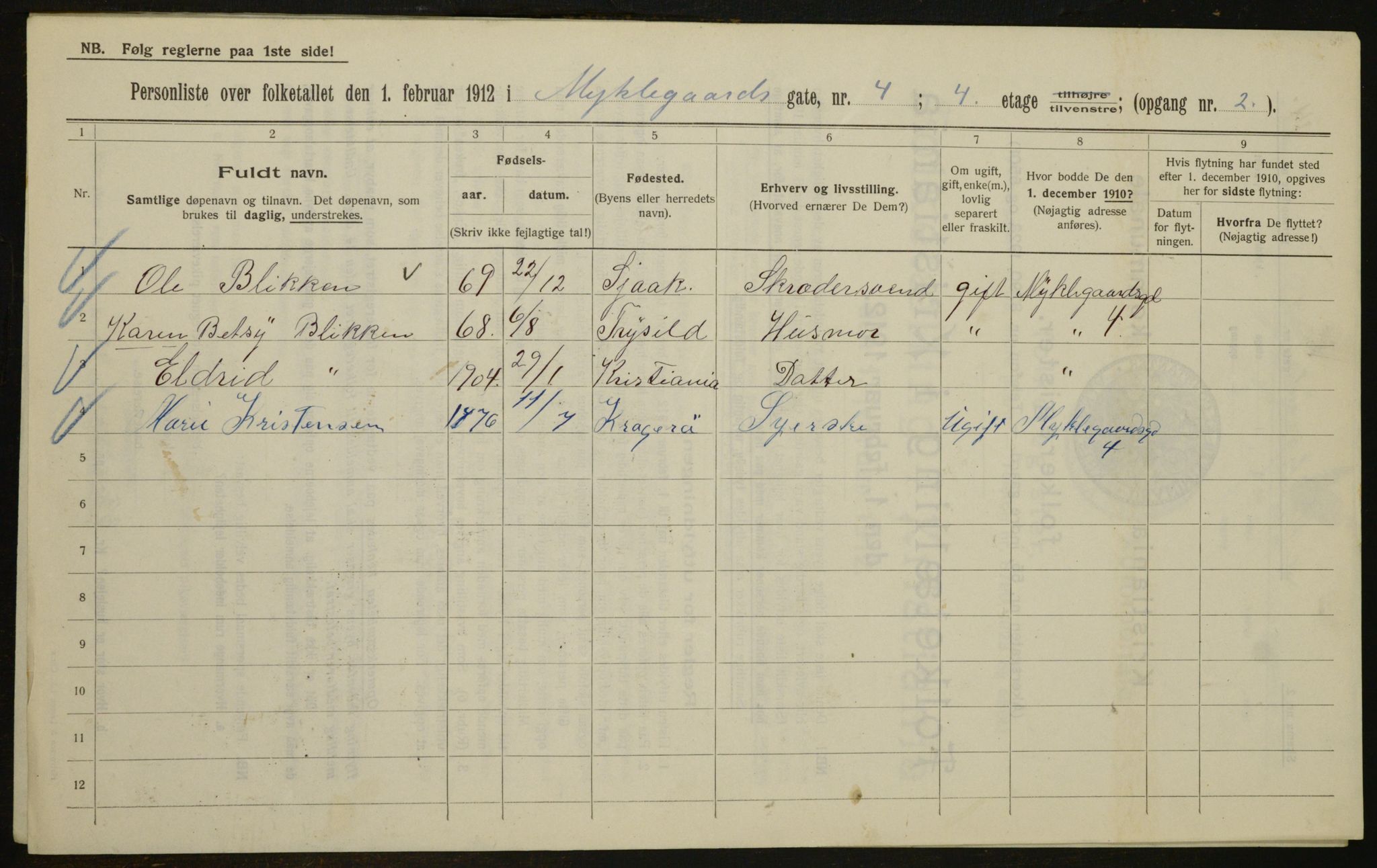 OBA, Municipal Census 1912 for Kristiania, 1912, p. 68844