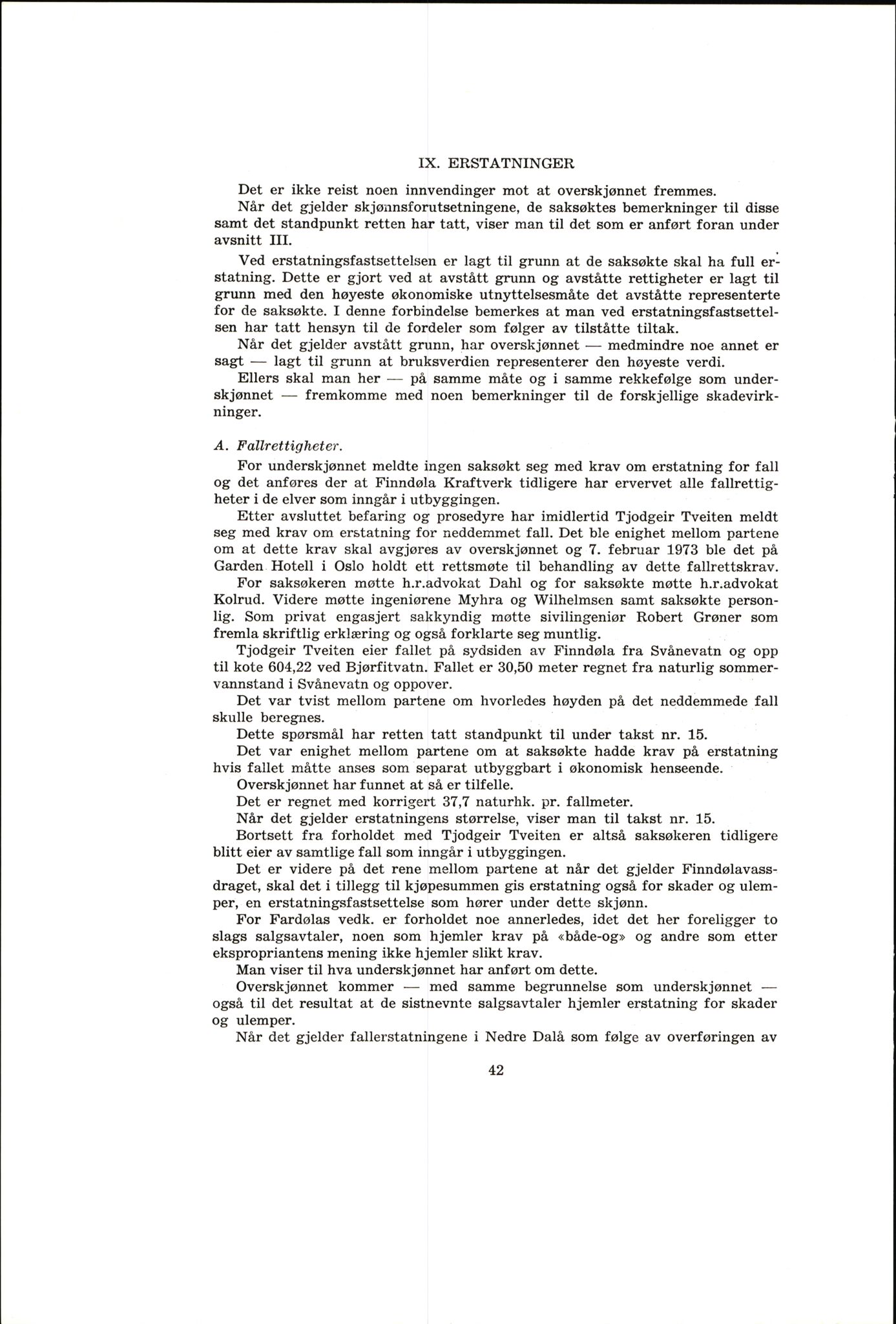 Vest-Telemark sorenskriveri, AV/SAKO-A-134/F/Fo/Fob/L0004: Skjønn/rettsbøker for kraftutbygging/veg, 1973-1989, p. 44