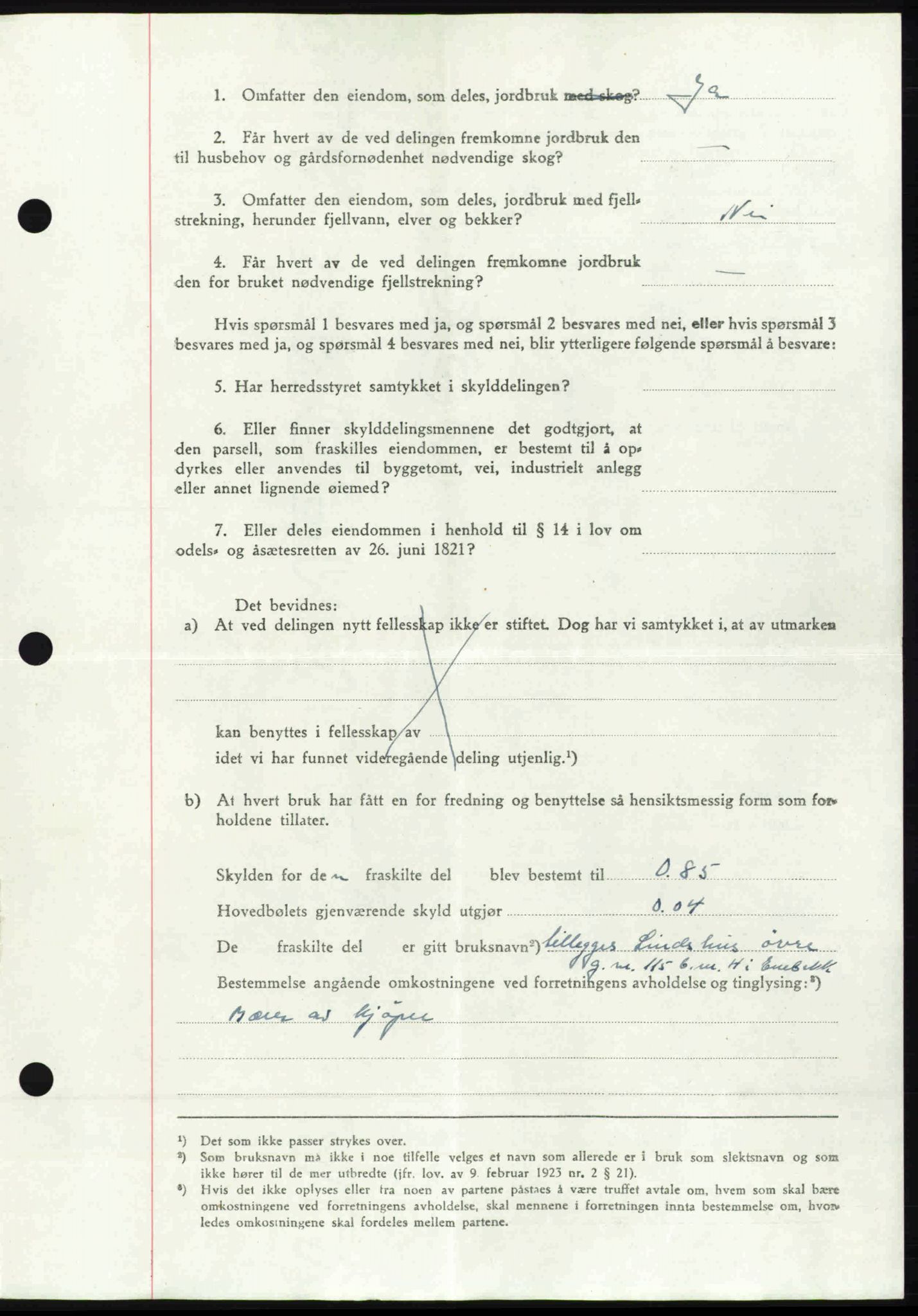 Nedre Romerike sorenskriveri, AV/SAO-A-10469/G/Gb/Gbd/L0017: Mortgage book no. 17, 1946-1946, Diary no: : 3884/1946