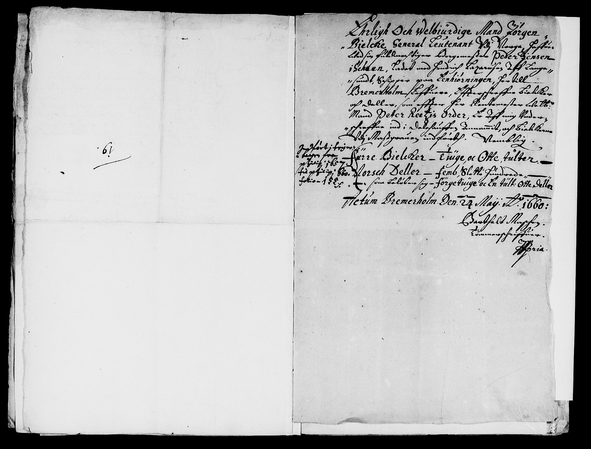 Rentekammeret inntil 1814, Reviderte regnskaper, Lensregnskaper, AV/RA-EA-5023/R/Rb/Rbp/L0047: Bratsberg len, 1659-1662