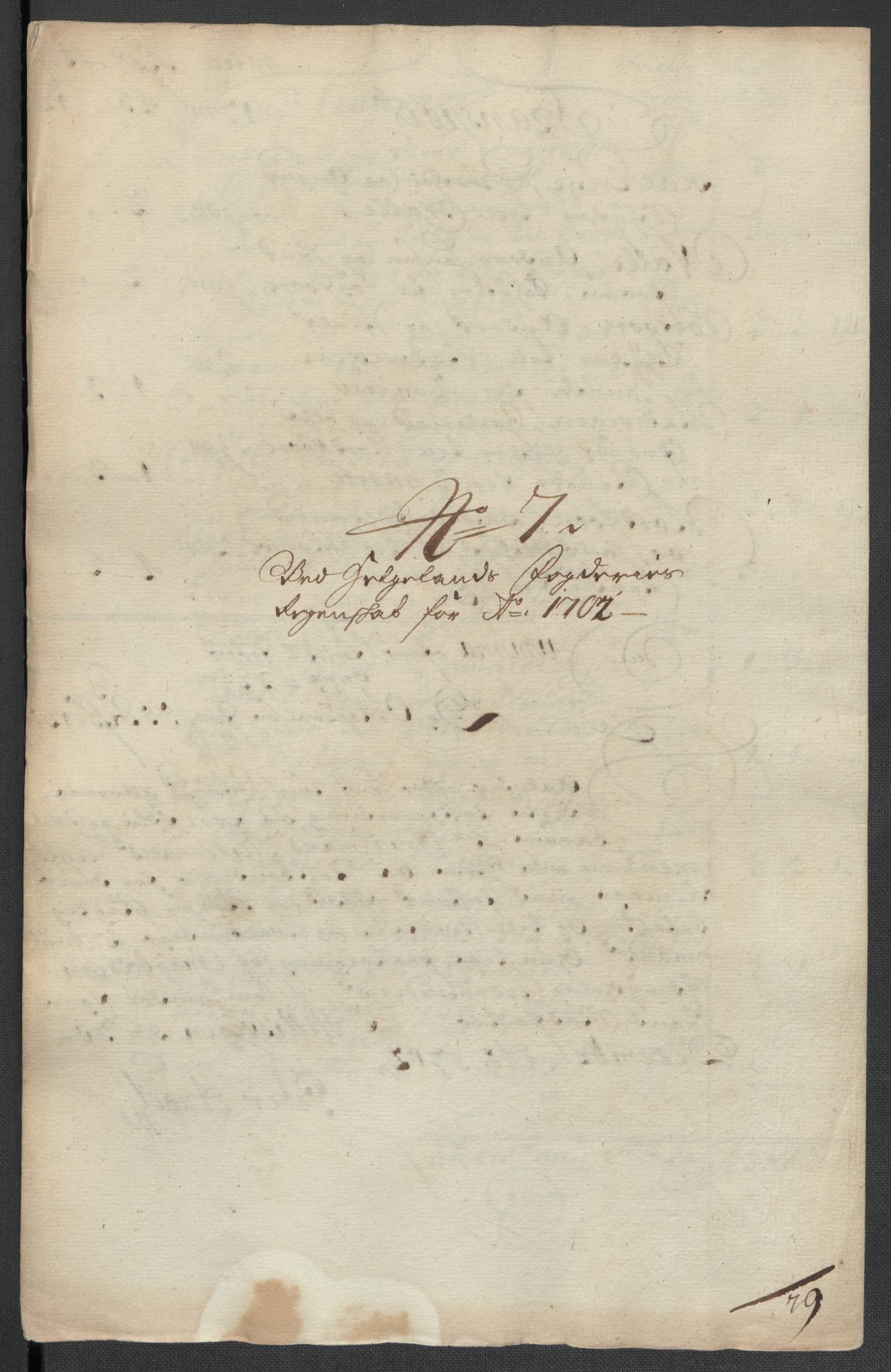 Rentekammeret inntil 1814, Reviderte regnskaper, Fogderegnskap, RA/EA-4092/R65/L4508: Fogderegnskap Helgeland, 1702-1705, p. 110