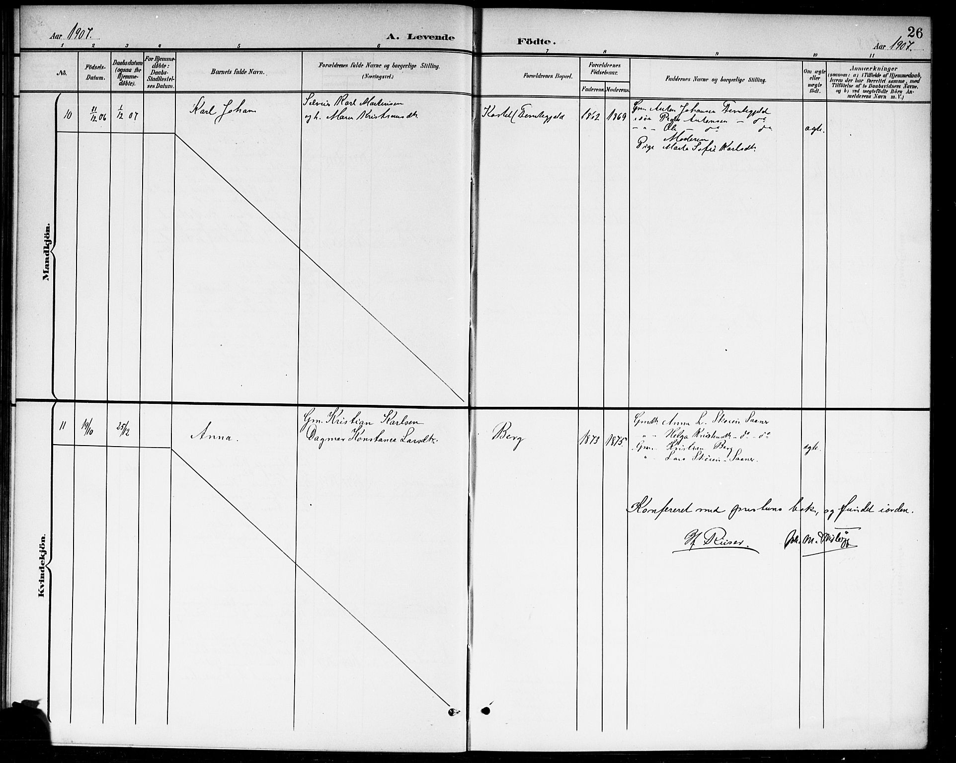 Våler prestekontor Kirkebøker, AV/SAO-A-11083/G/Ga/L0004: Parish register (copy) no. I 4, 1901-1914, p. 26