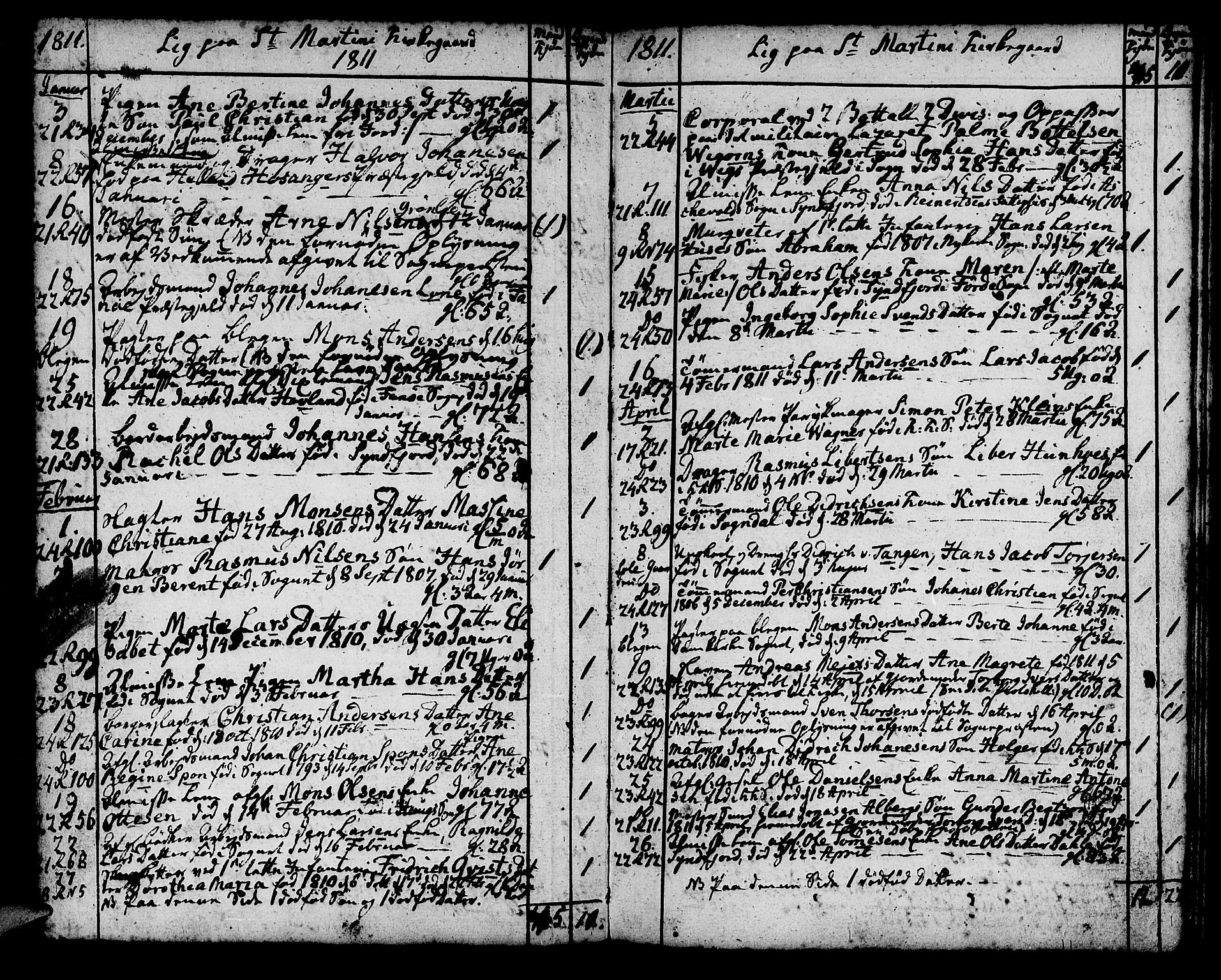 Korskirken sokneprestembete, SAB/A-76101/H/Haa/L0012: Parish register (official) no. A 12, 1786-1832, p. 86
