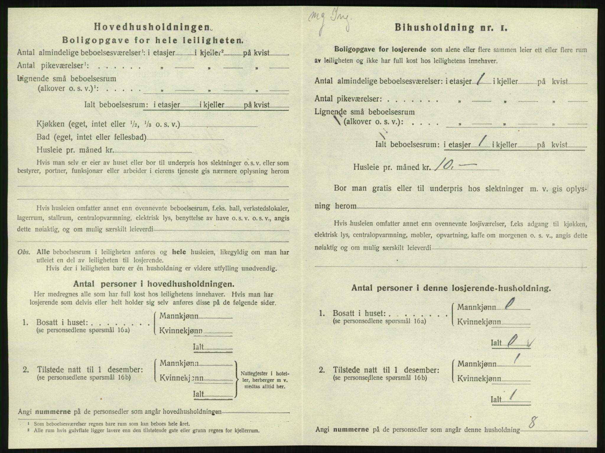 SAT, 1920 census for Steinkjer, 1920, p. 709