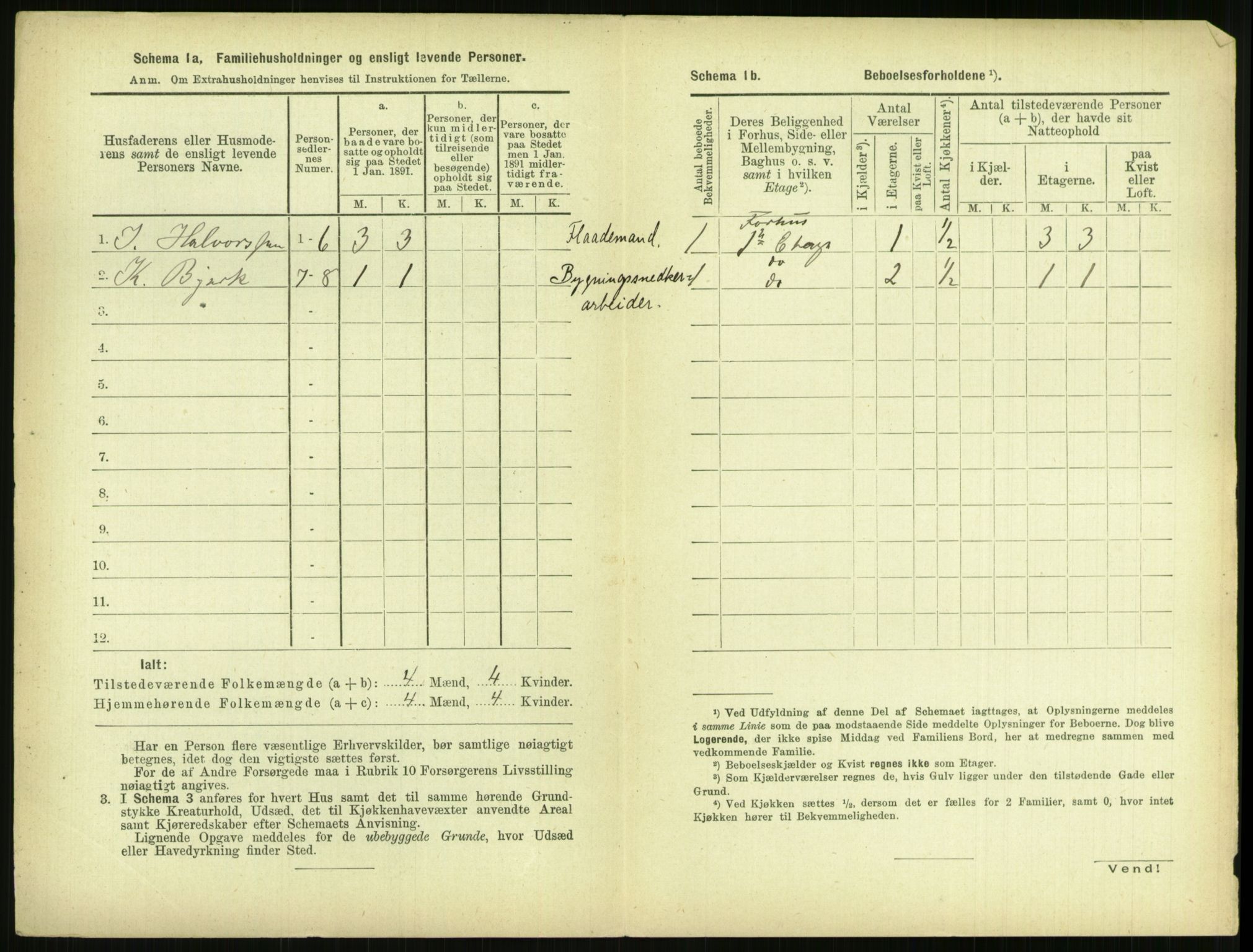 RA, 1891 census for 0806 Skien, 1891, p. 541