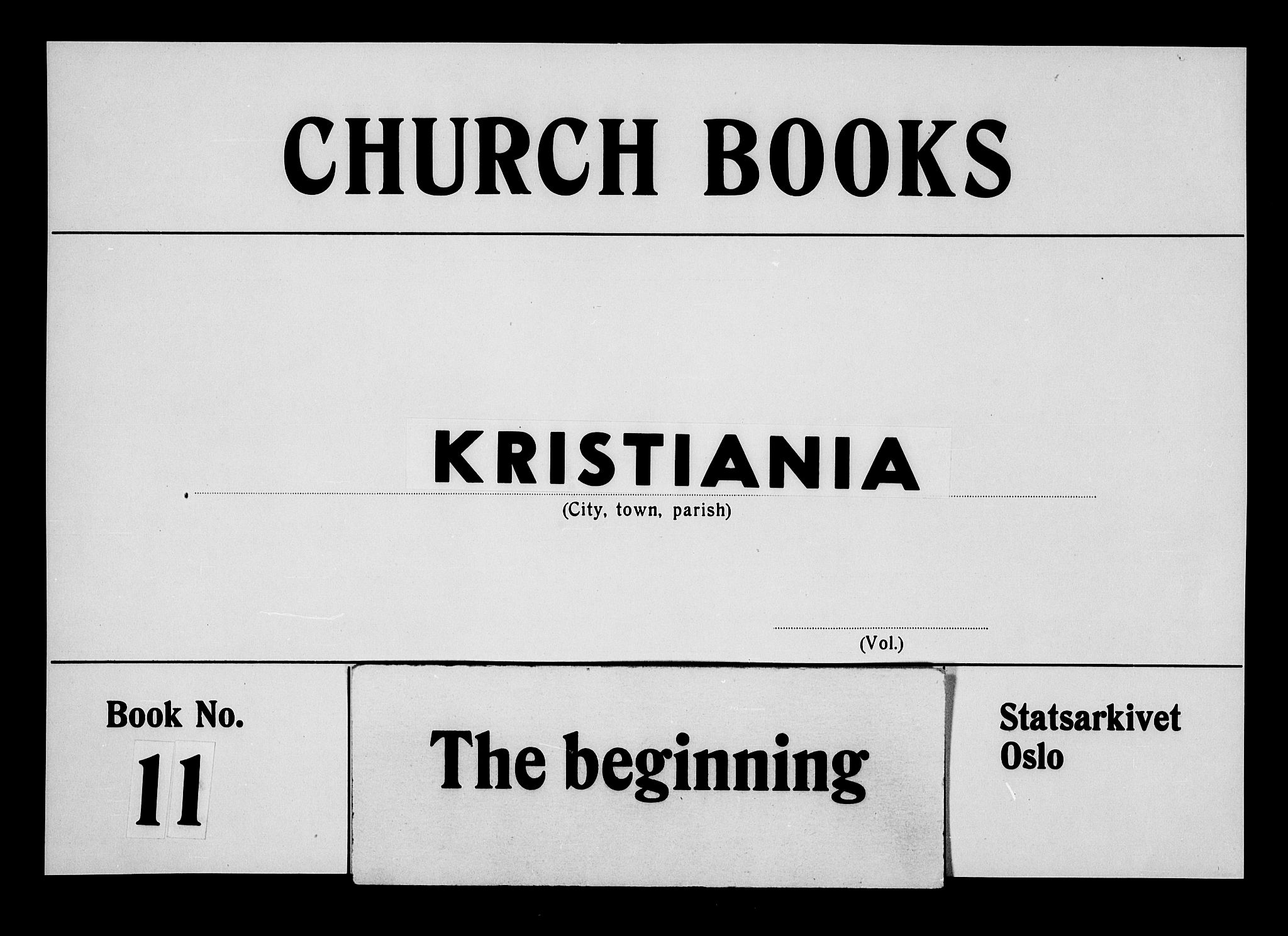 Oslo domkirke Kirkebøker, AV/SAO-A-10752/G/Ga/L0002: Parish register (copy) no. 2, 1820-1824