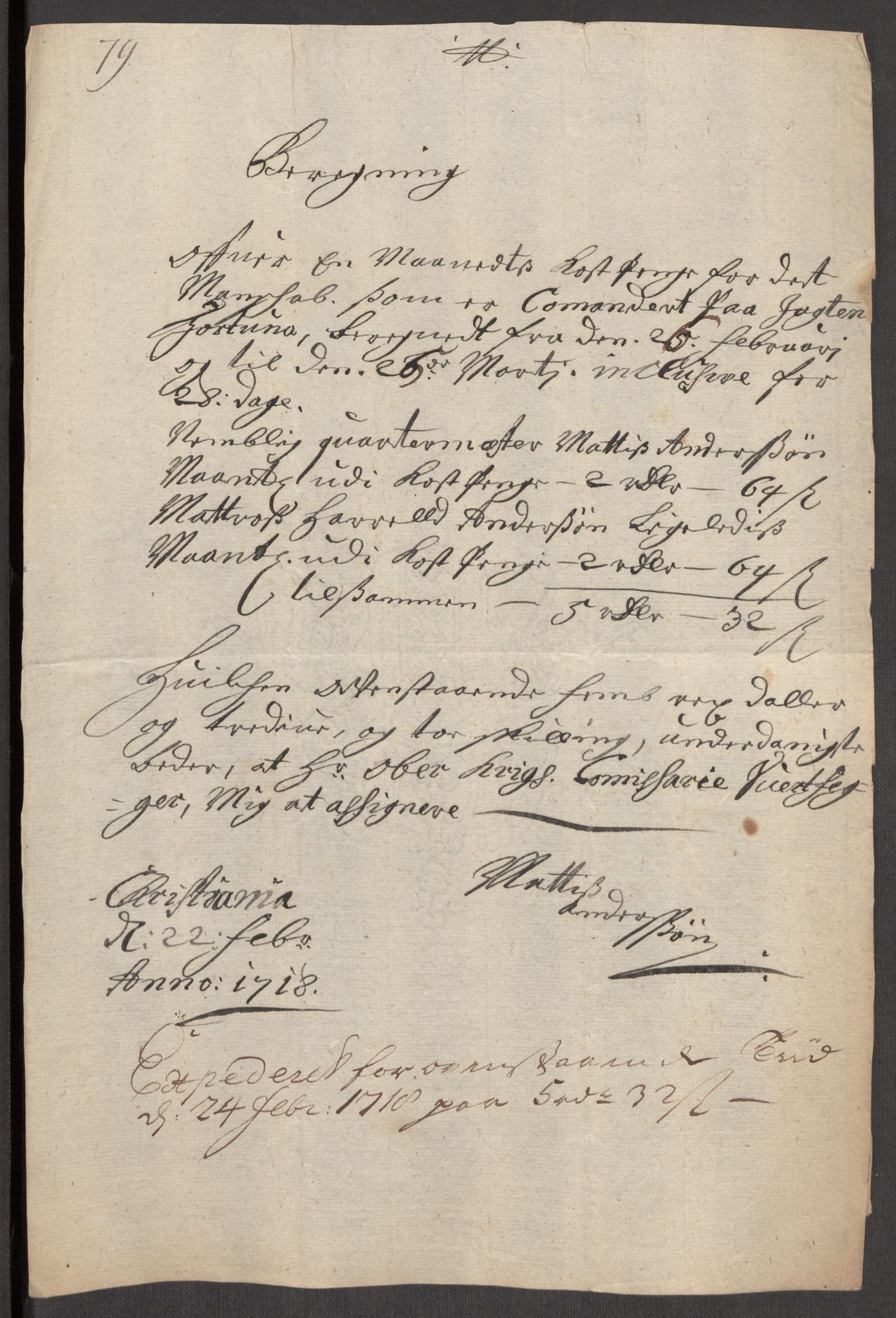 Kommanderende general (KG I) med Det norske krigsdirektorium, RA/EA-5419/E/Eb/L0001: Ruller over noen kompanier som tjenestegjorde på flåten, 1712-1721, p. 606