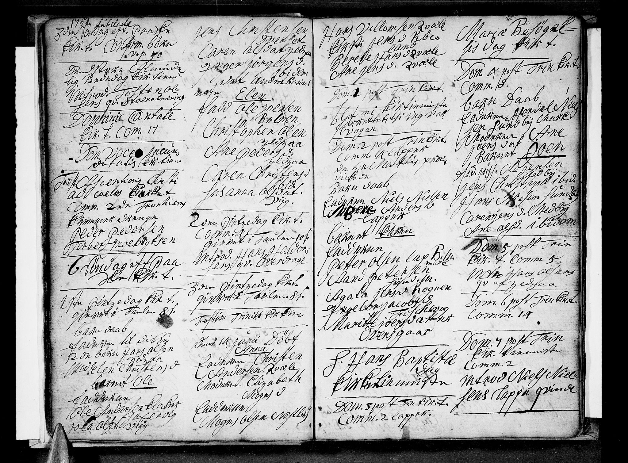 Ministerialprotokoller, klokkerbøker og fødselsregistre - Nordland, SAT/A-1459/847/L0663: Parish register (official) no. 847A03, 1749-1770, p. 10