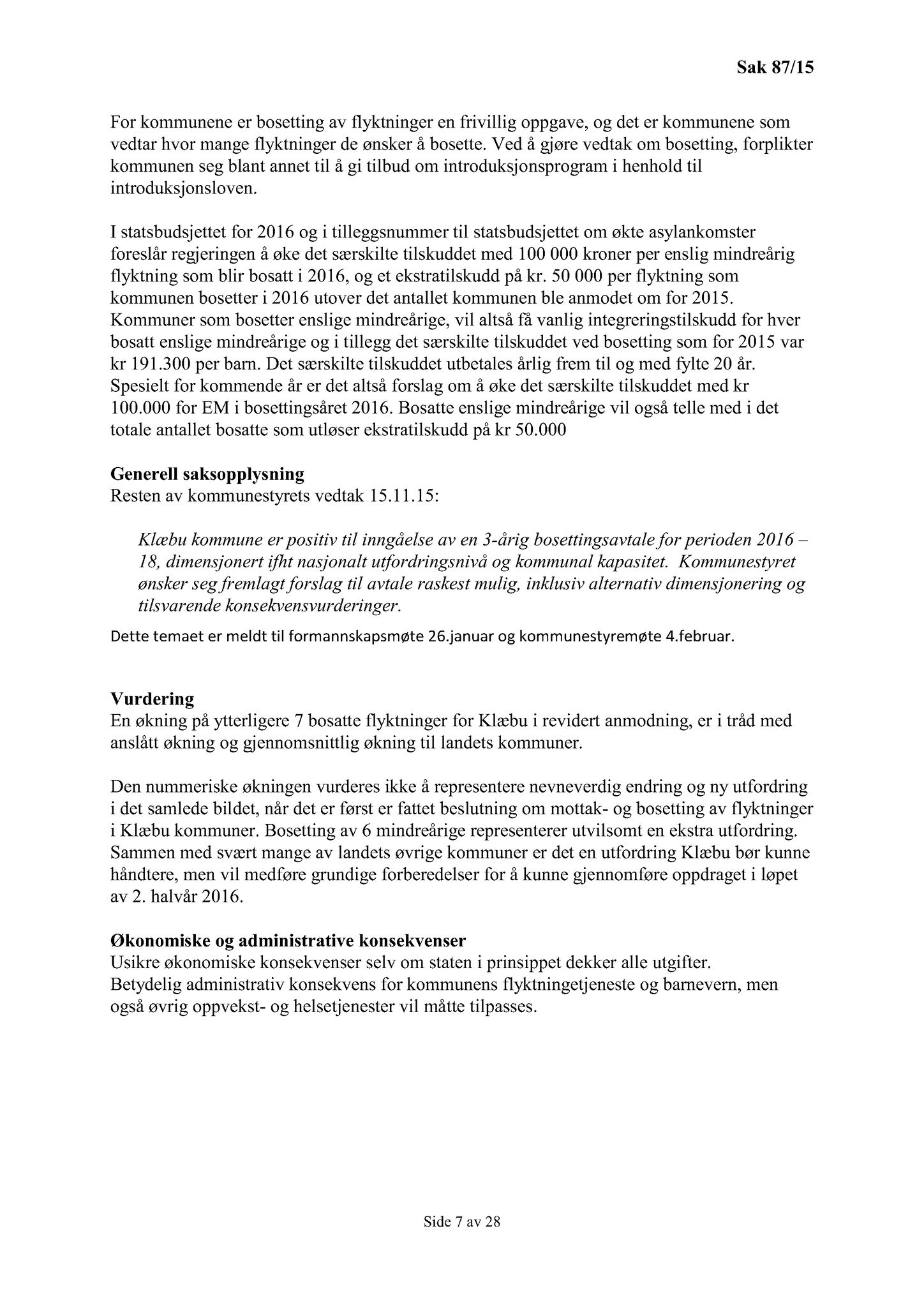Klæbu Kommune, TRKO/KK/01-KS/L008: Kommunestyret - Møtedokumenter, 2015, p. 2002