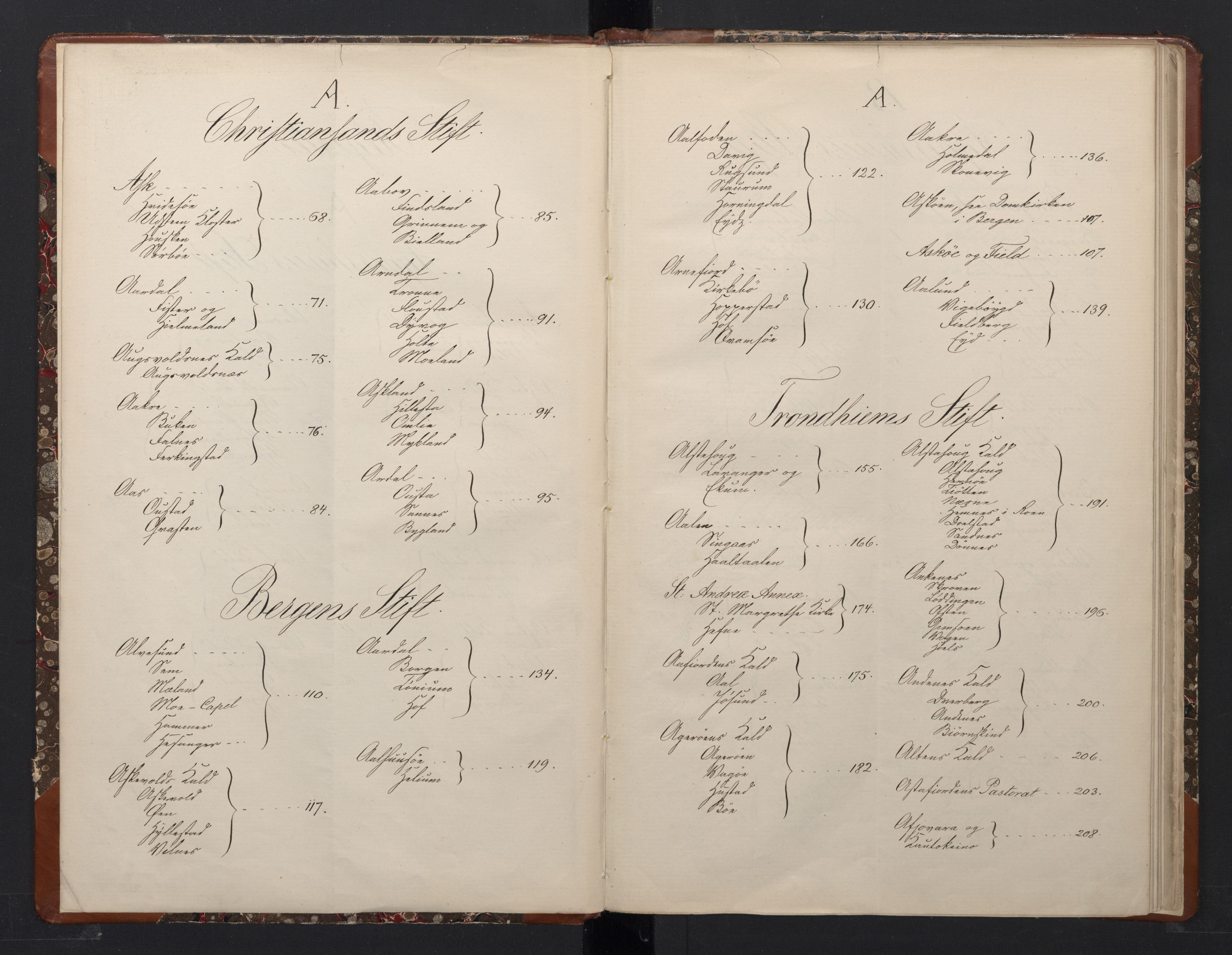 Avskriftsamlingen, AV/RA-EA-4022/F/Fa/L0103: Fortegnelse over prestekallene og over bestallinger for prester i Norge fra 2. halvdel av 18. århundre henimot året 1814, 1731-1813, p. 6