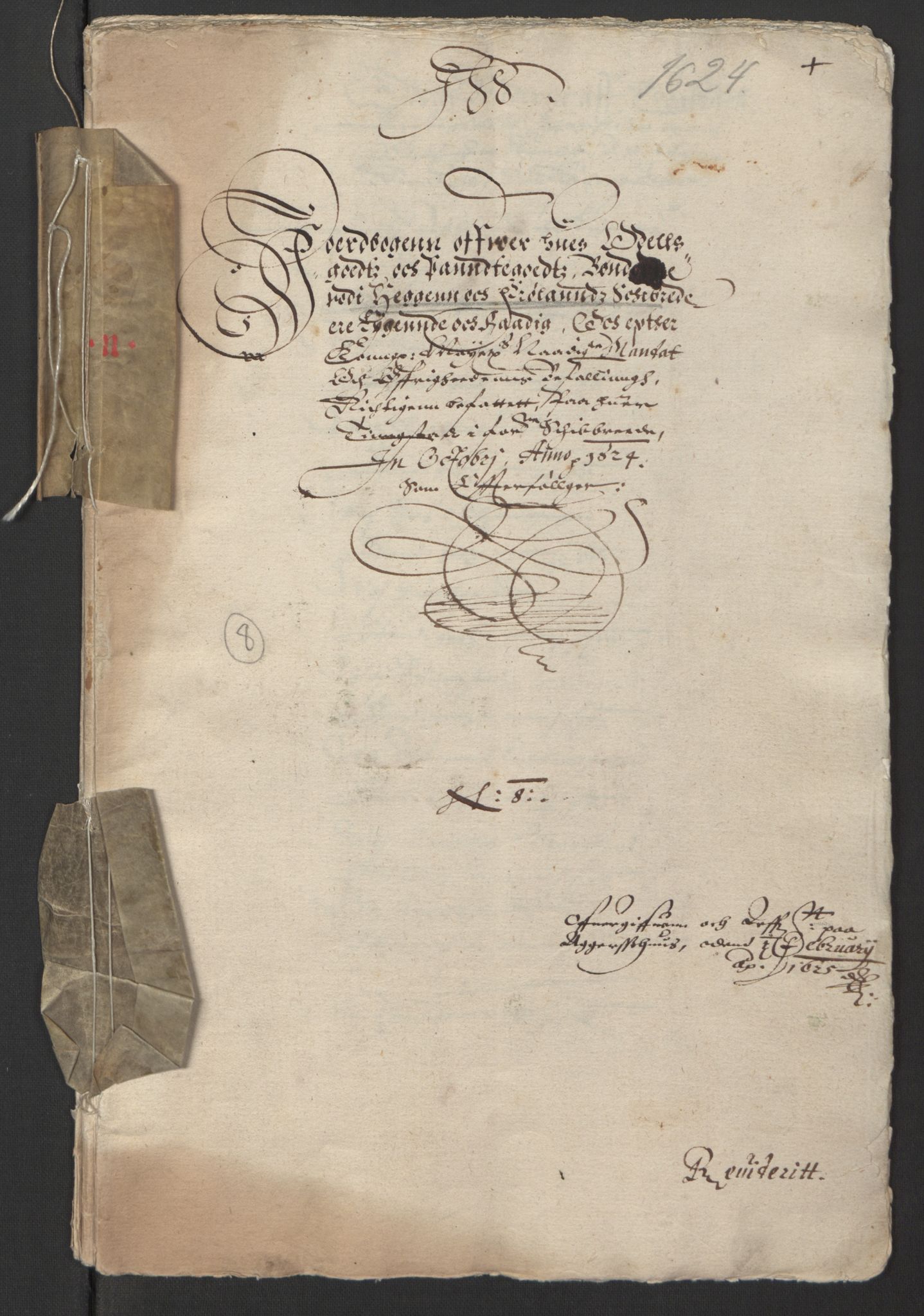 Stattholderembetet 1572-1771, RA/EA-2870/Ek/L0008/0002: Jordebøker til utlikning av rosstjeneste 1624-1626: / Odelsjordebøker for Akershus len, 1624-1626, p. 262