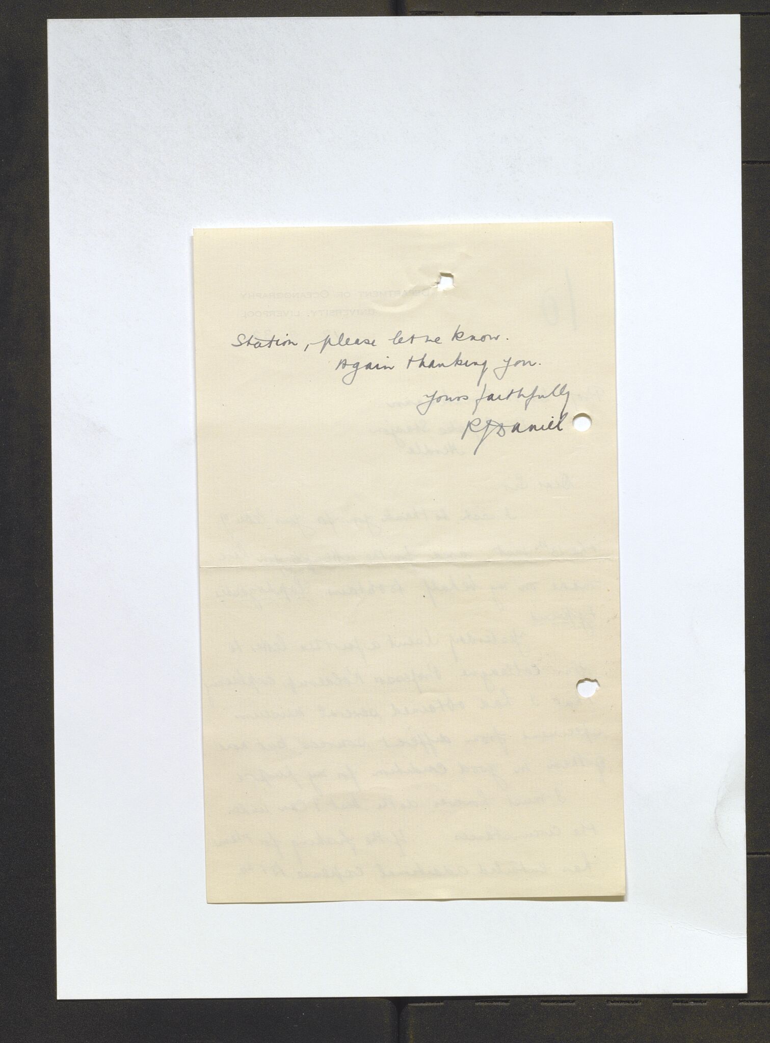 Bergens Museum, AV/SAB-A-17301/13/D/L0002: Korrespondanse , 1928-1940, p. 396