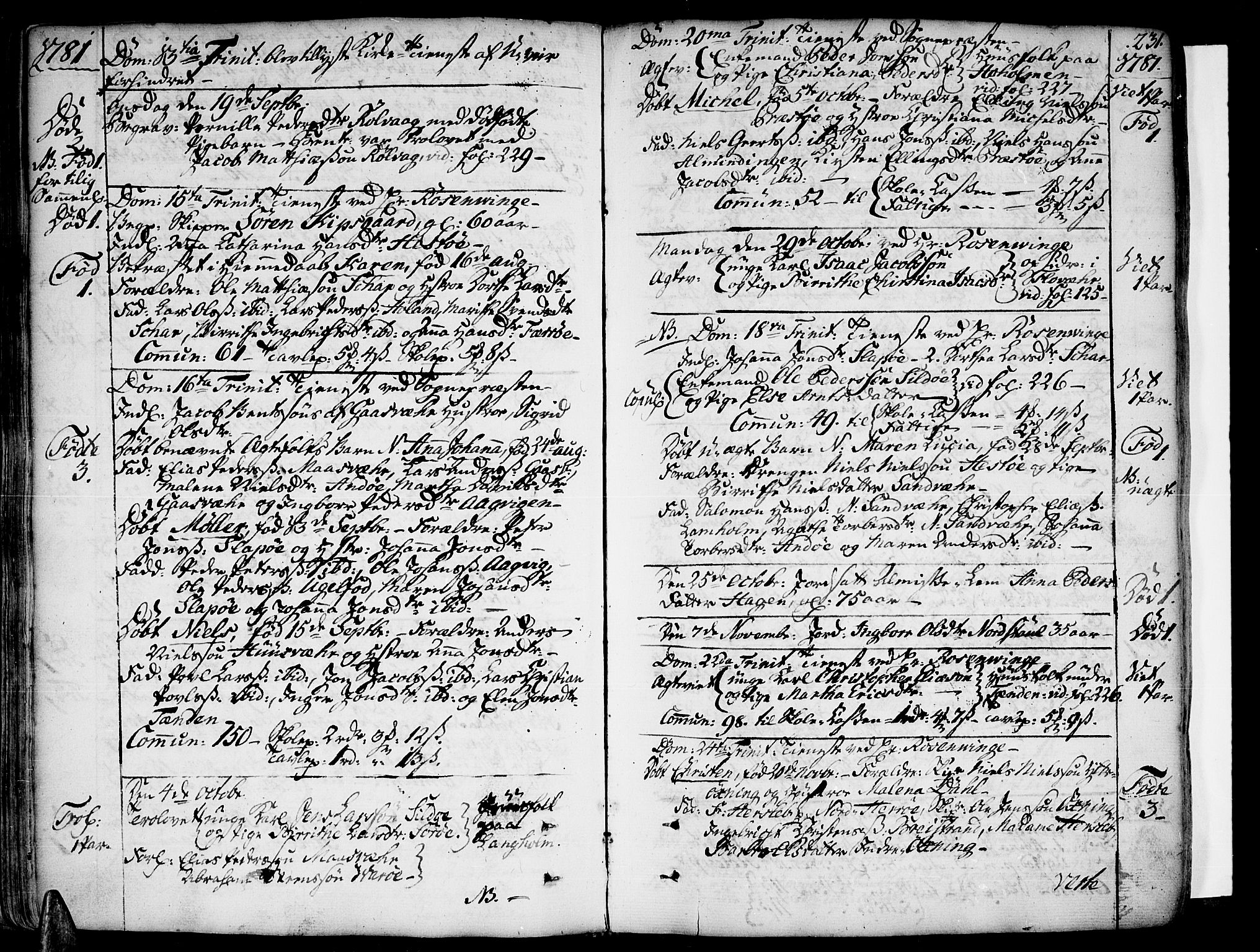 Ministerialprotokoller, klokkerbøker og fødselsregistre - Nordland, SAT/A-1459/830/L0441: Parish register (official) no. 830A07 /3, 1776-1800, p. 231