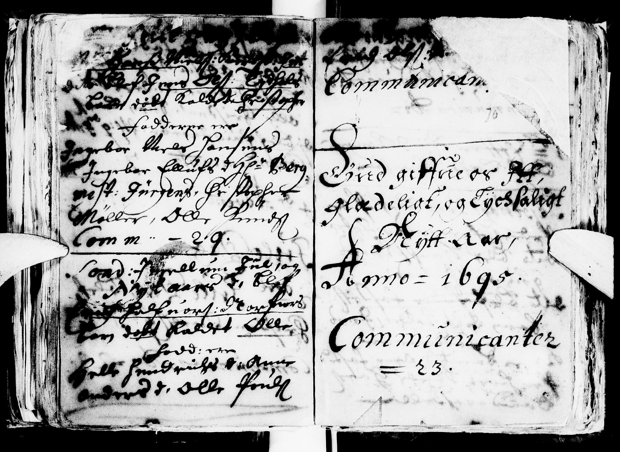 Ministerialprotokoller, klokkerbøker og fødselsregistre - Sør-Trøndelag, SAT/A-1456/681/L0923: Parish register (official) no. 681A01, 1691-1700, p. 70