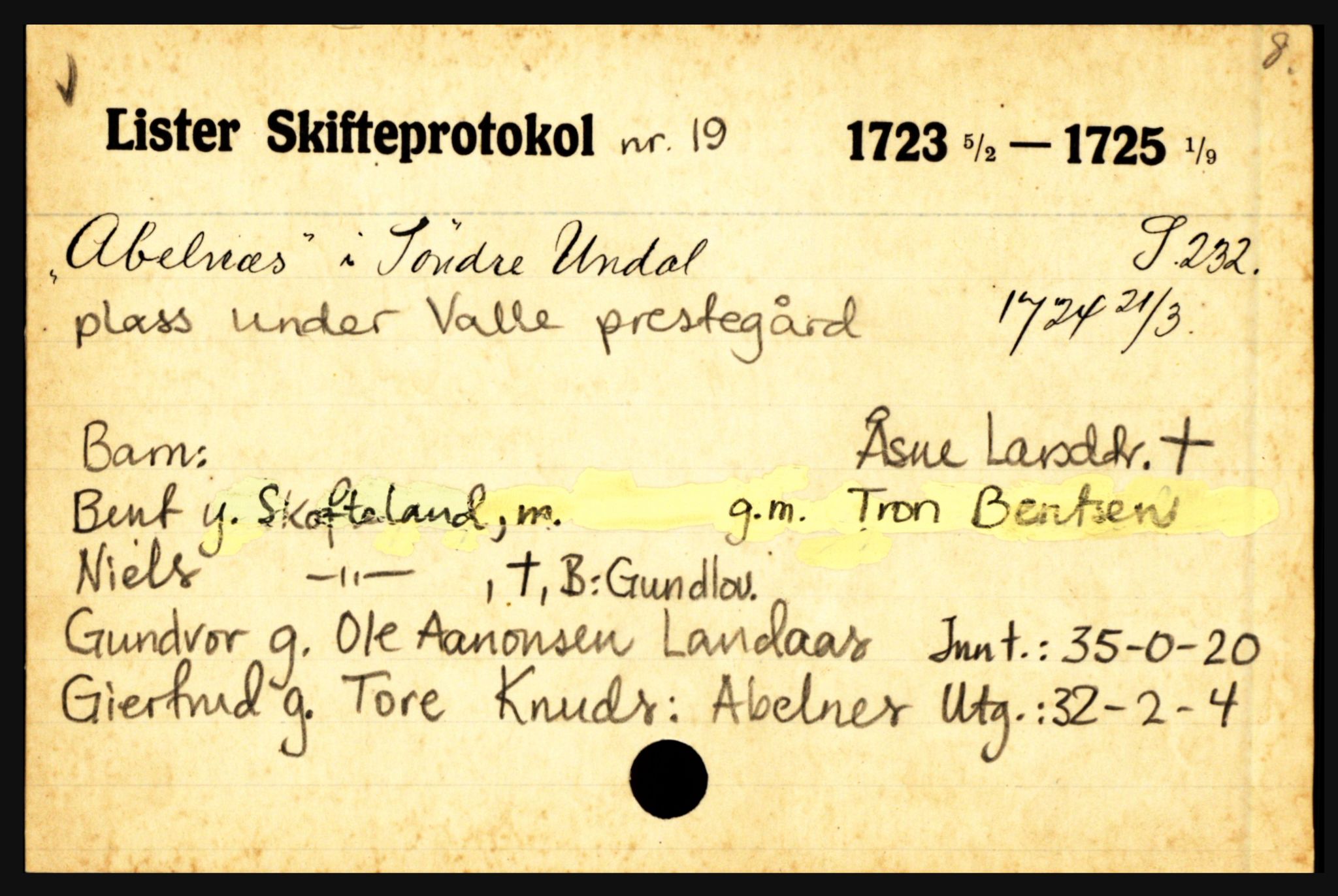 Lister sorenskriveri, AV/SAK-1221-0003/H, p. 40945