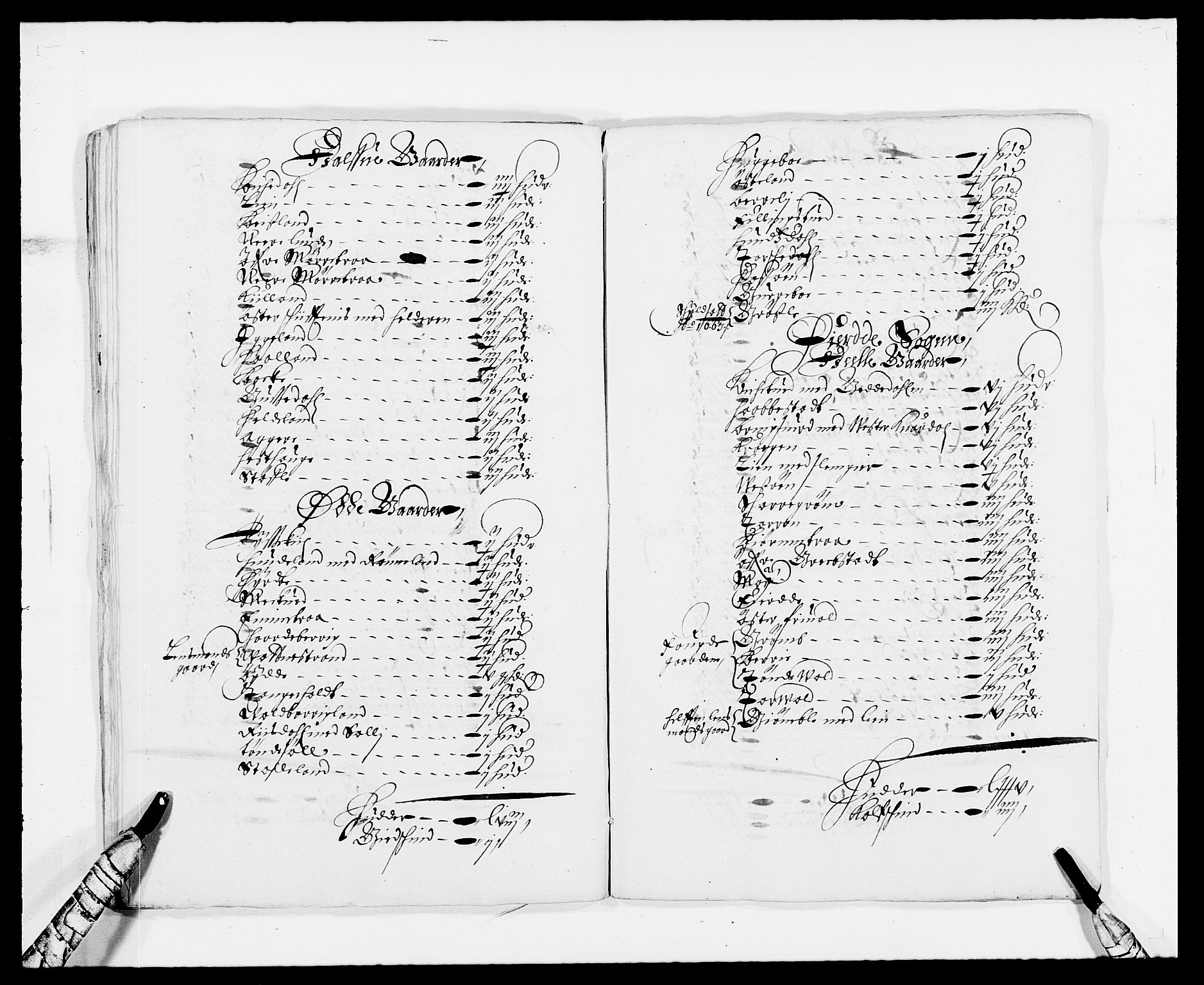 Rentekammeret inntil 1814, Reviderte regnskaper, Fogderegnskap, AV/RA-EA-4092/R39/L2296: Fogderegnskap Nedenes, 1664-1666, p. 212