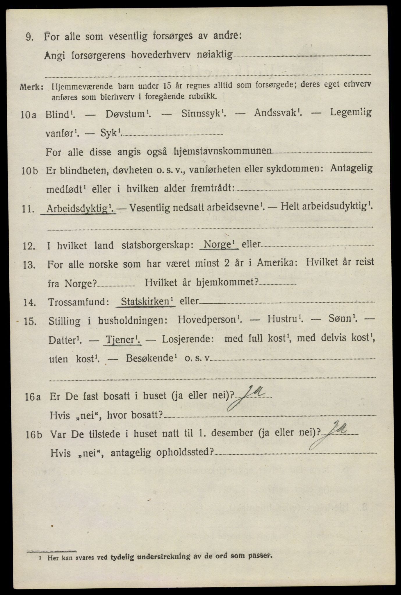 SAO, 1920 census for Råde, 1920, p. 6186