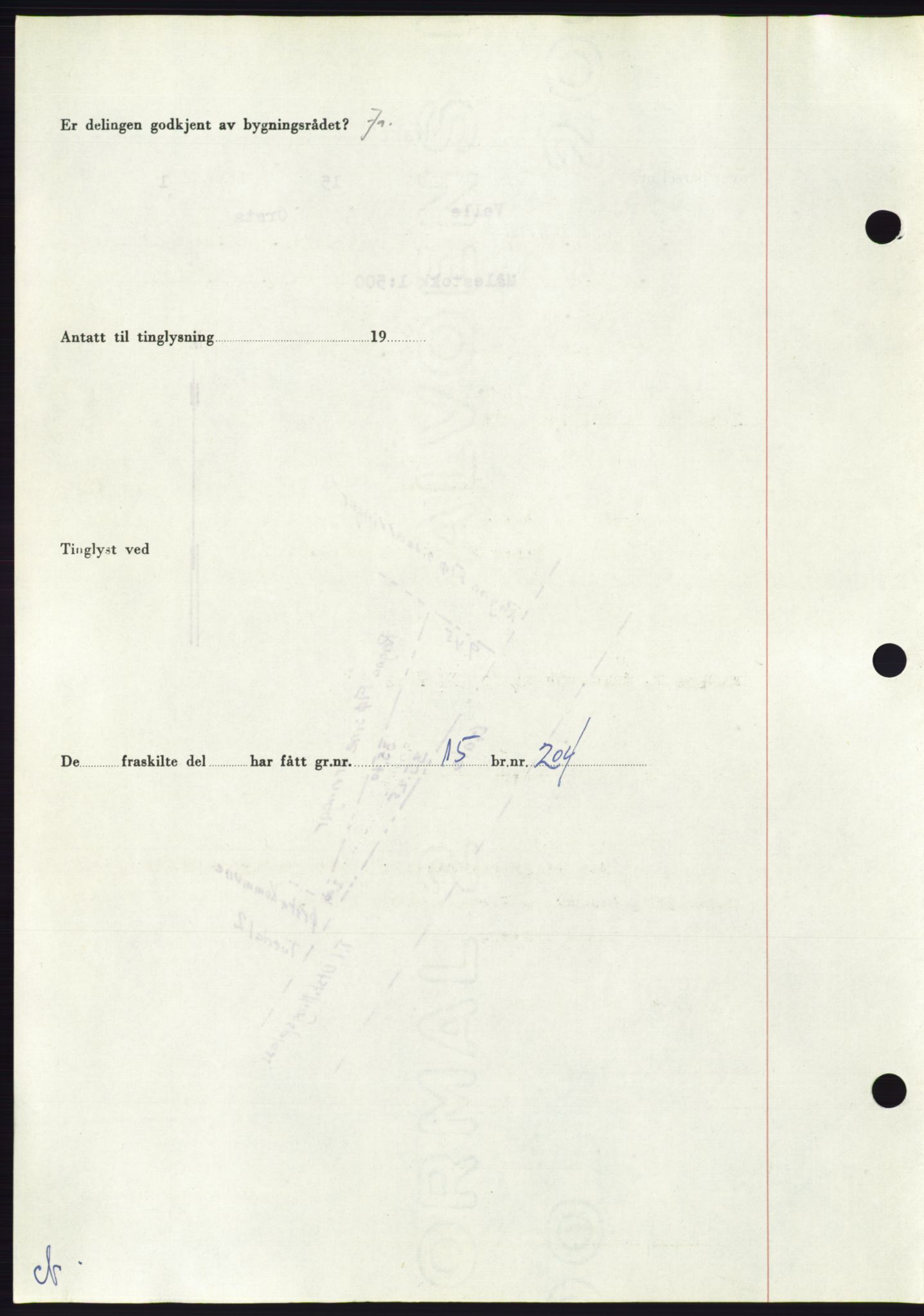 Søre Sunnmøre sorenskriveri, AV/SAT-A-4122/1/2/2C/L0092: Mortgage book no. 18A, 1952-1952, Diary no: : 1353/1952