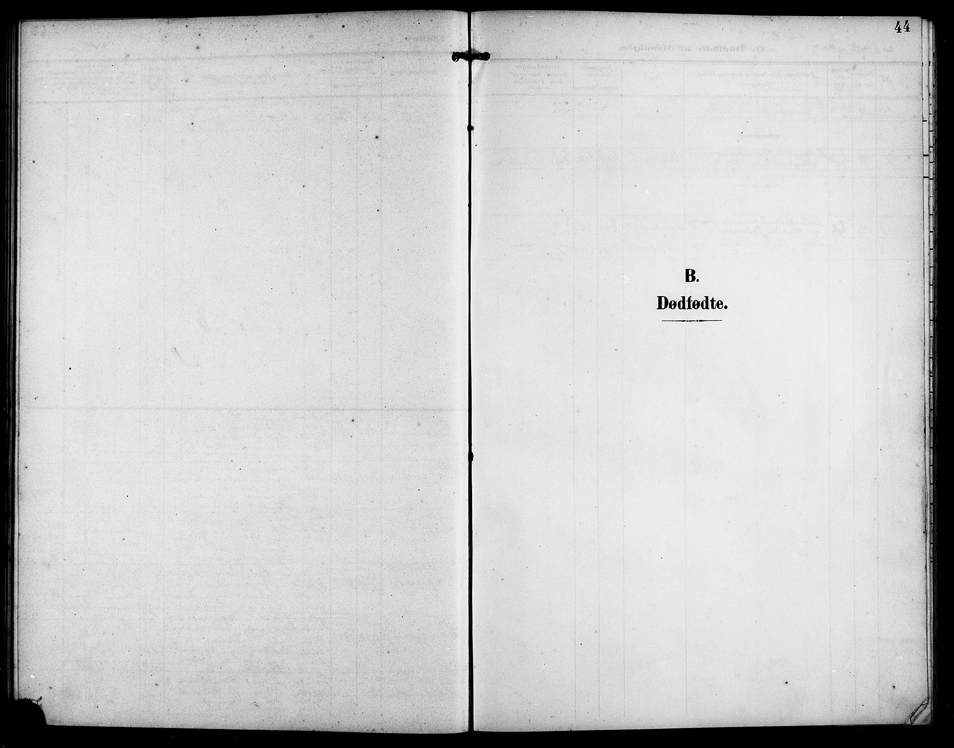 Finnås sokneprestembete, AV/SAB-A-99925/H/Ha/Hab/Habc/L0003: Parish register (copy) no. C 3, 1907-1917, p. 44