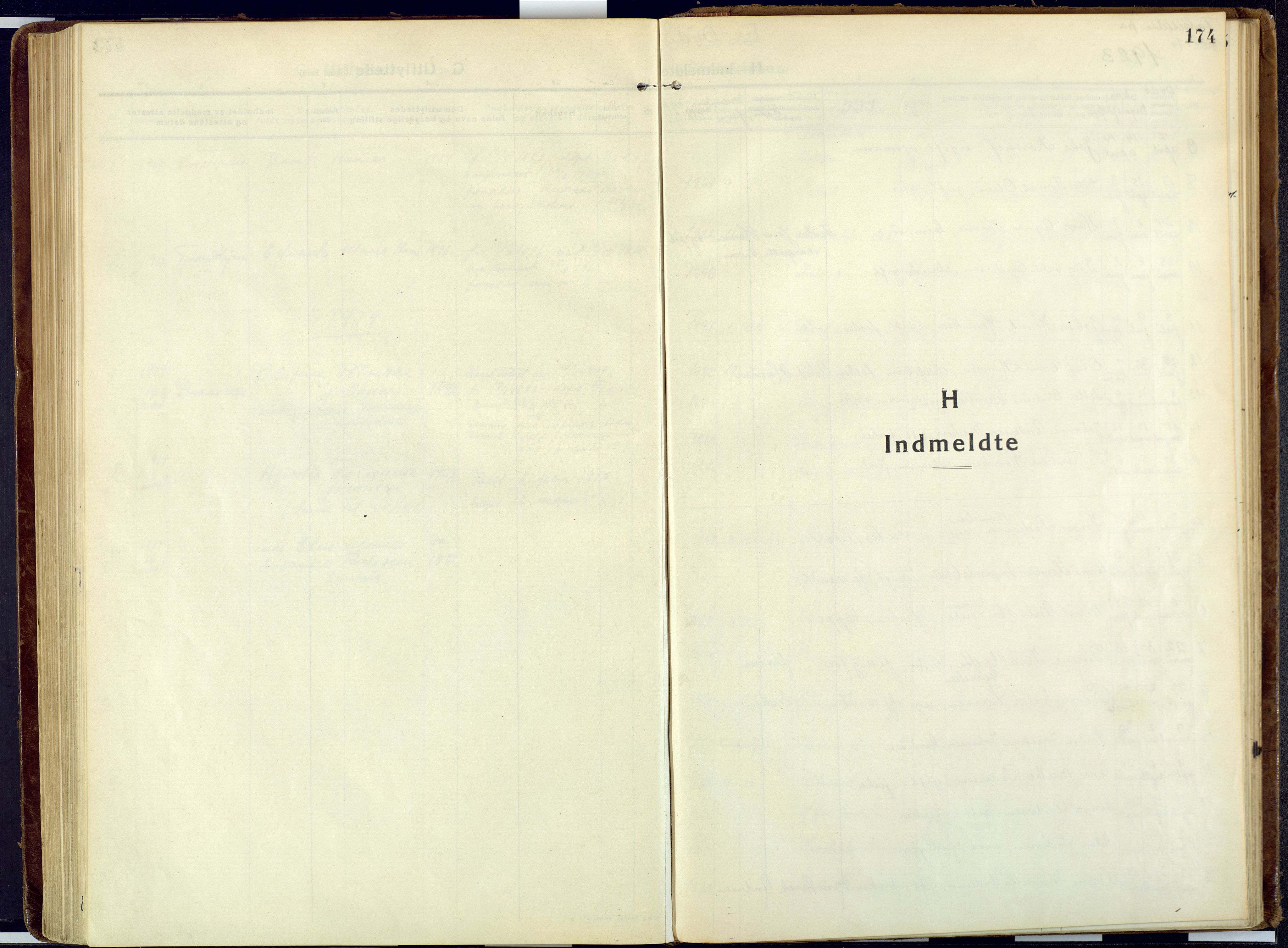 Talvik sokneprestkontor, SATØ/S-1337/H/Ha/L0018kirke: Parish register (official) no. 18, 1915-1924, p. 174