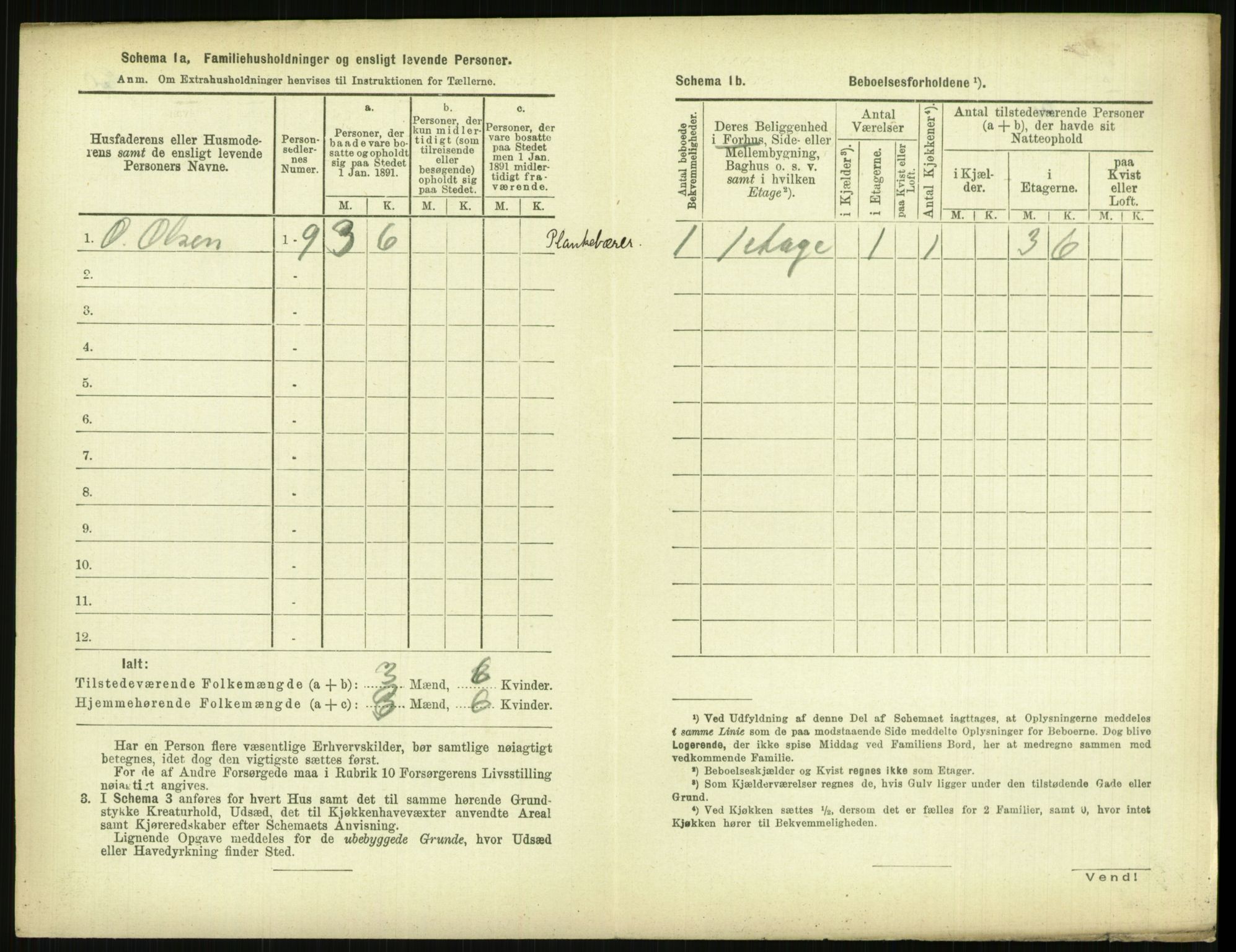 RA, 1891 census for 0806 Skien, 1891, p. 2139