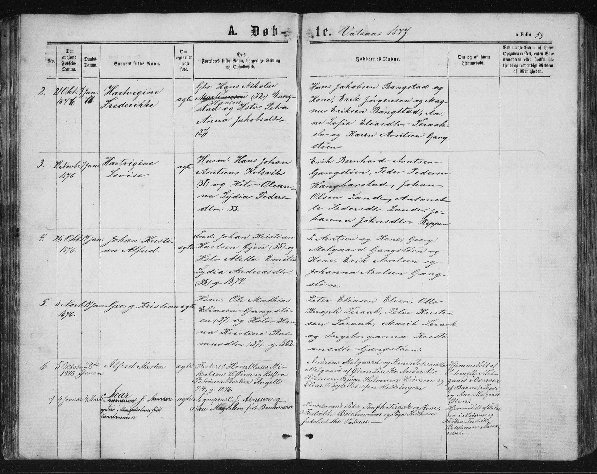 Ministerialprotokoller, klokkerbøker og fødselsregistre - Nordland, AV/SAT-A-1459/810/L0158: Parish register (copy) no. 810C02 /1, 1863-1883, p. 53