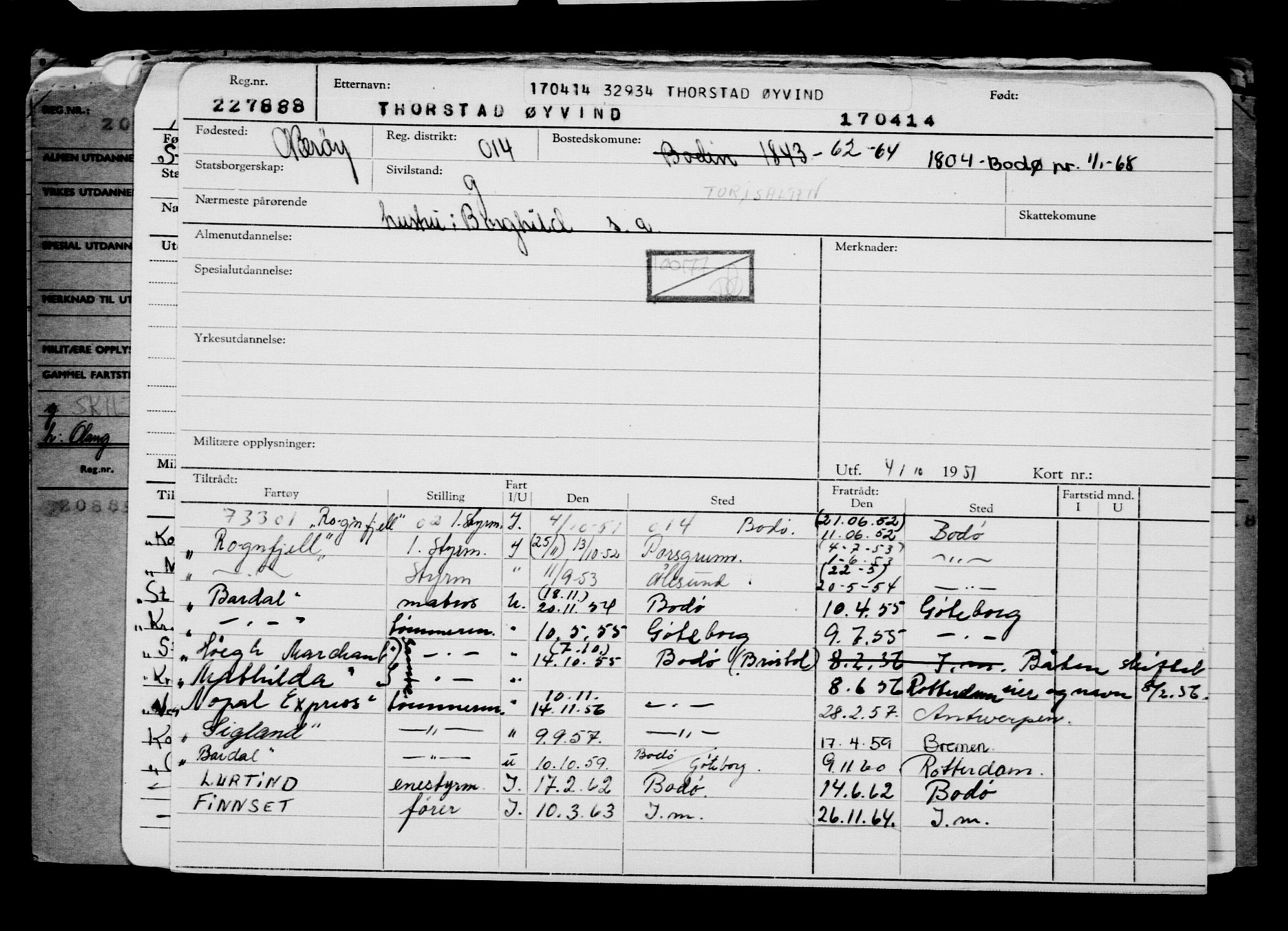 Direktoratet for sjømenn, AV/RA-S-3545/G/Gb/L0120: Hovedkort, 1914, p. 101