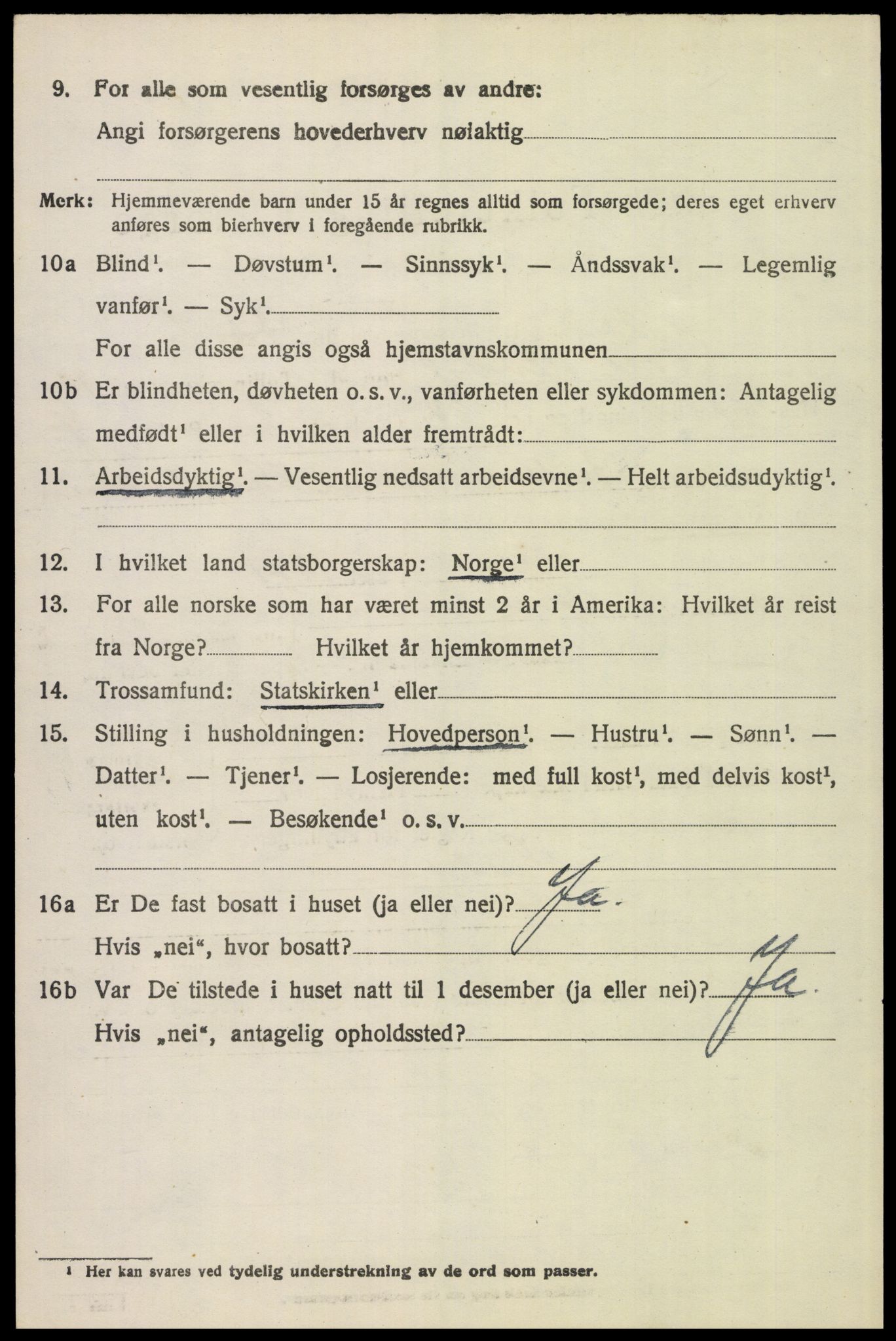 SAH, 1920 census for Øvre Rendal, 1920, p. 4268
