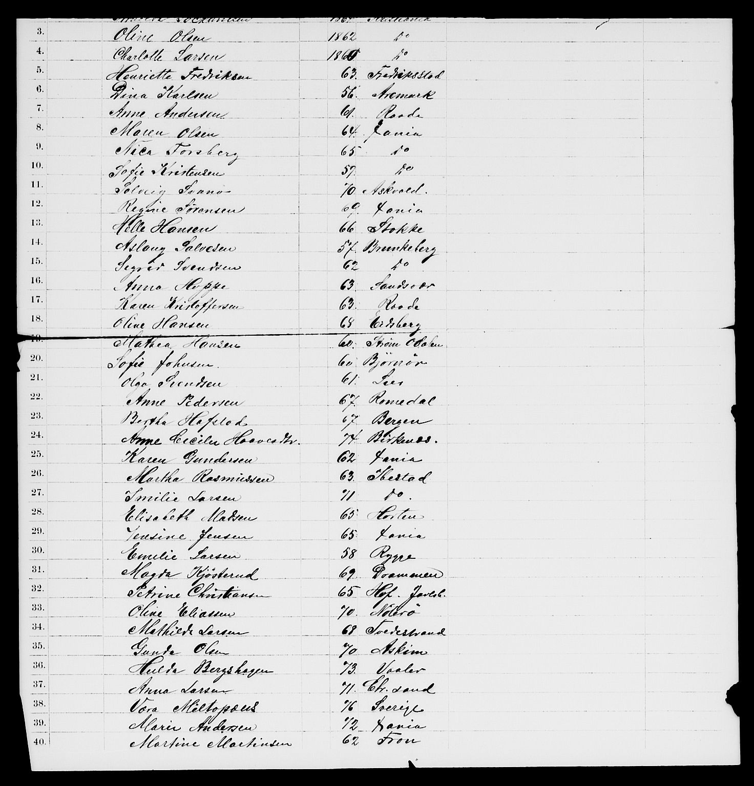 RA, 1885 census for 0301 Kristiania, 1885, p. 13324