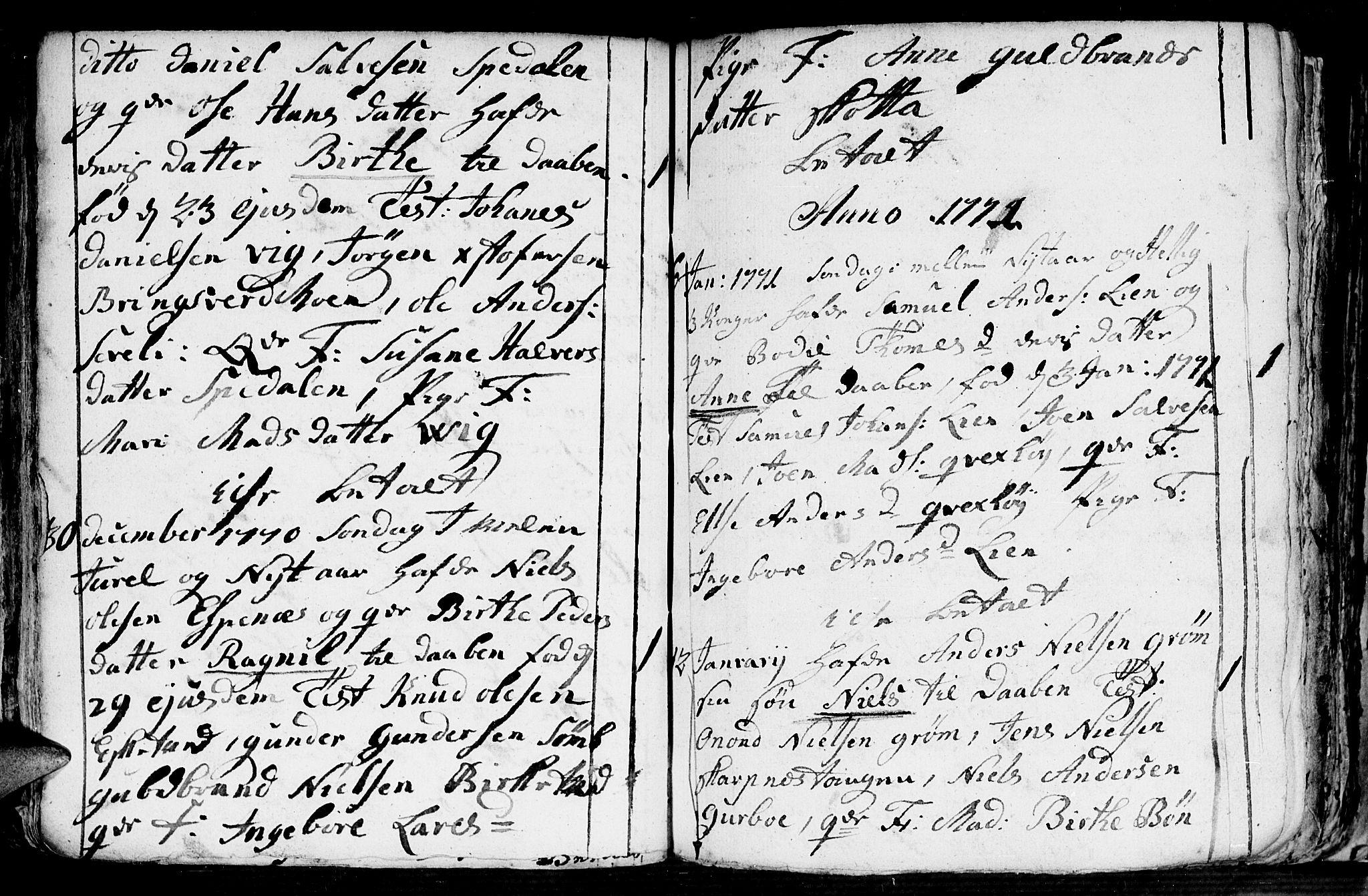 Fjære sokneprestkontor, SAK/1111-0011/F/Fb/L0004: Parish register (copy) no. B 4, 1766-1785, p. 65b-66a