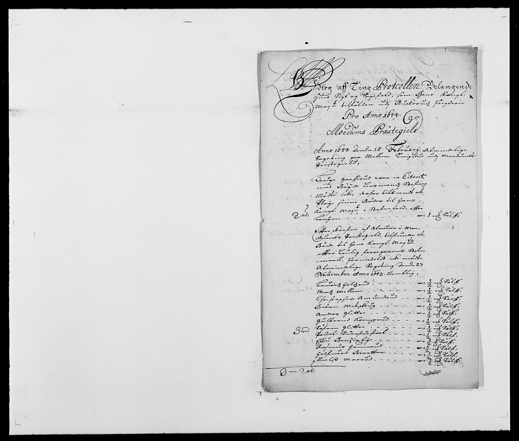 Rentekammeret inntil 1814, Reviderte regnskaper, Fogderegnskap, RA/EA-4092/R25/L1677: Fogderegnskap Buskerud, 1683-1684, p. 206