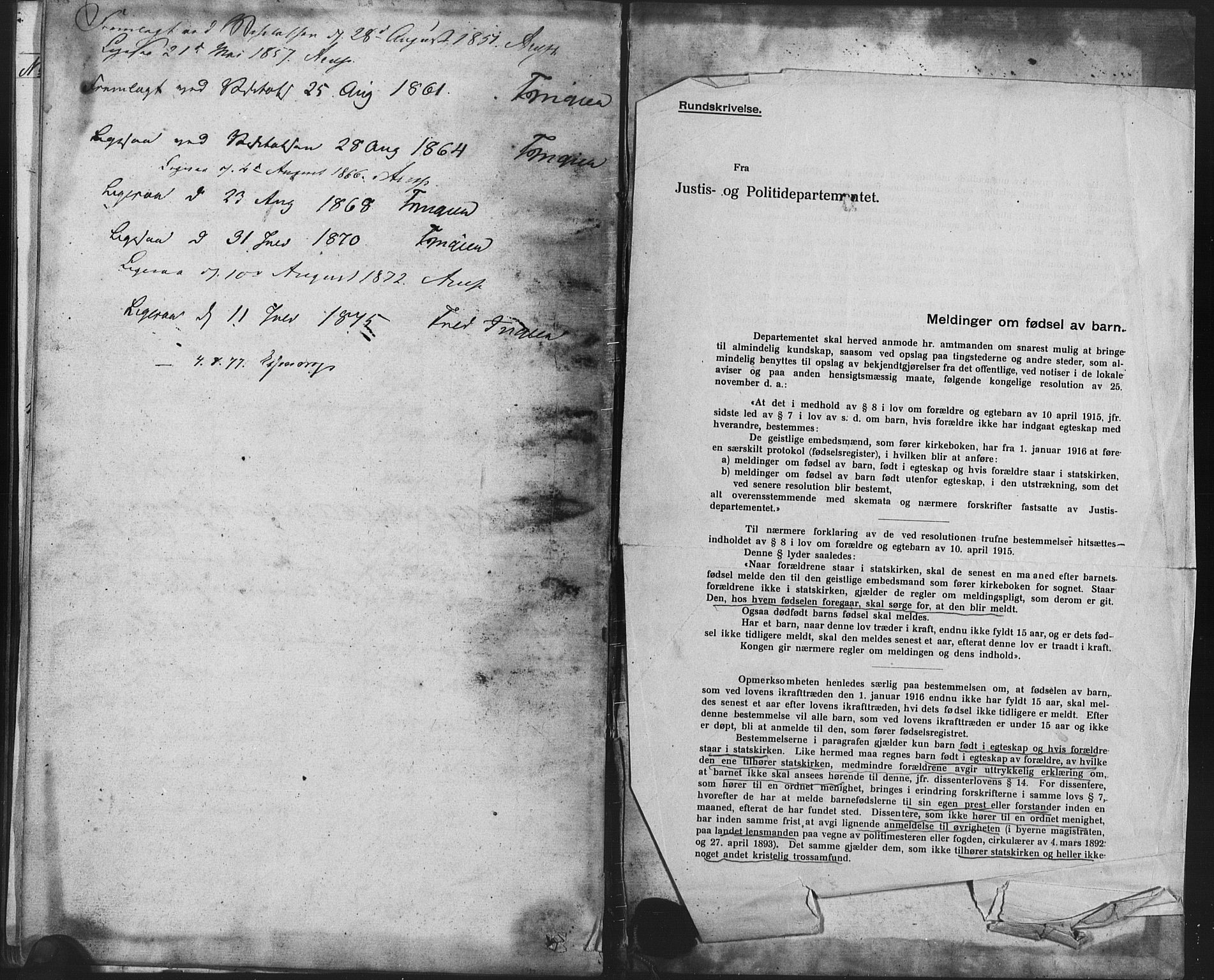 Enebakk prestekontor Kirkebøker, AV/SAO-A-10171c/F/Fa/L0014: Parish register (official) no. I 14, 1833-1878