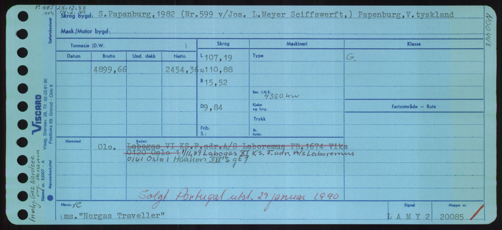 Sjøfartsdirektoratet med forløpere, Skipsmålingen, RA/S-1627/H/Hd/L0026: Fartøy, N-Norhol, p. 637