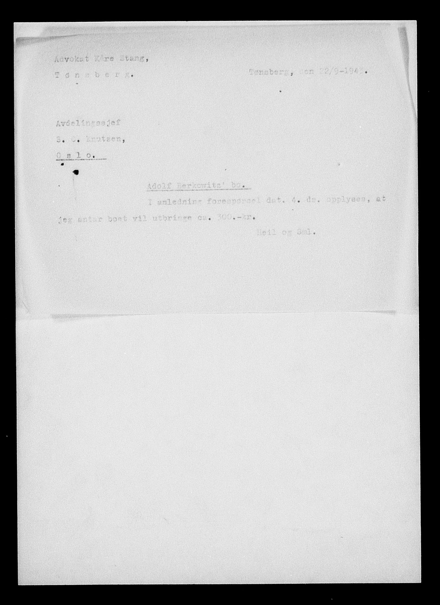 Justisdepartementet, Tilbakeføringskontoret for inndratte formuer, RA/S-1564/H/Hc/Hcd/L0991: --, 1945-1947, p. 153