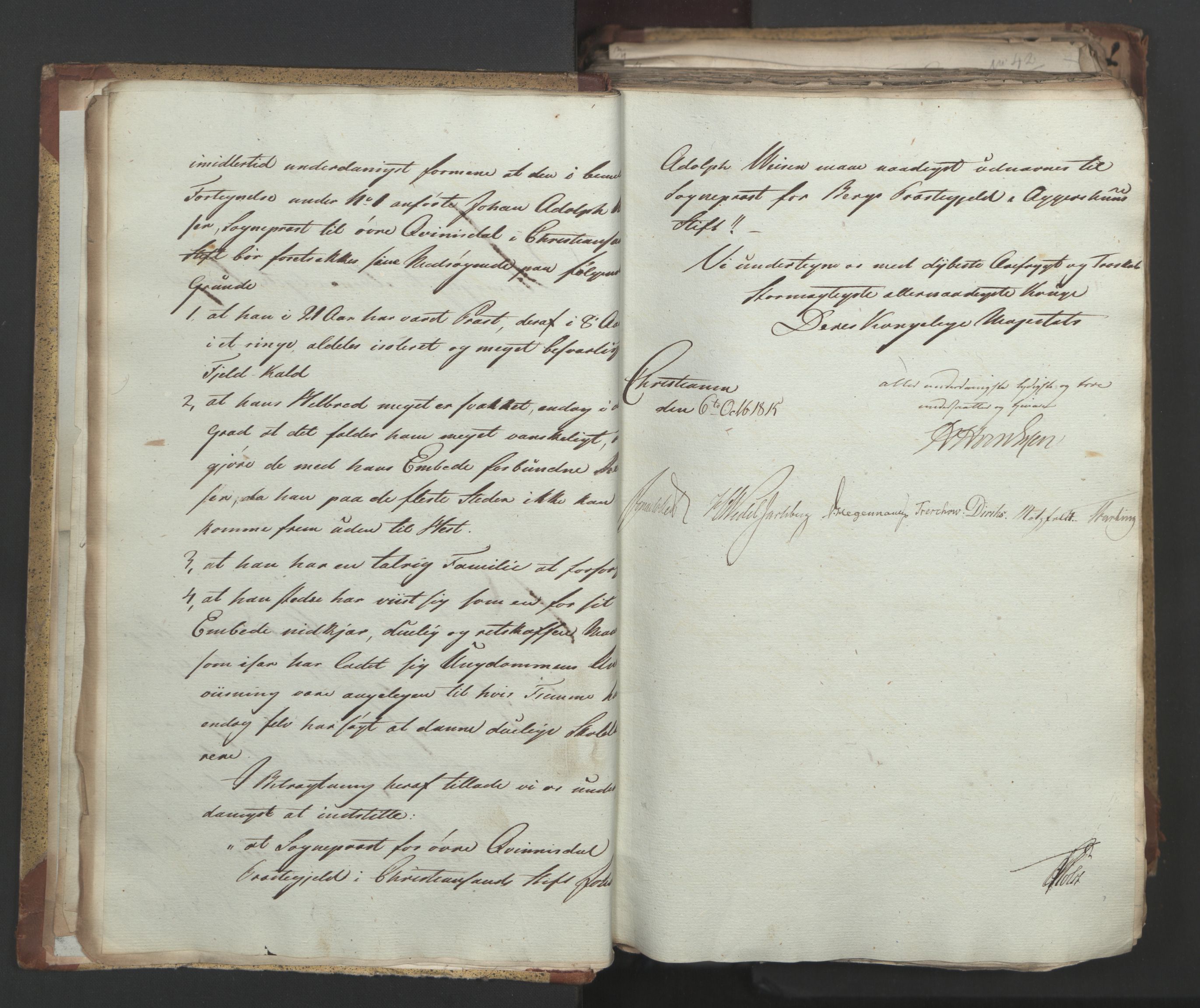 Statsrådsavdelingen i Stockholm, AV/RA-S-1003/D/Da/L0004: Regjeringsinnstillinger nr. 788-999, 1815, p. 15