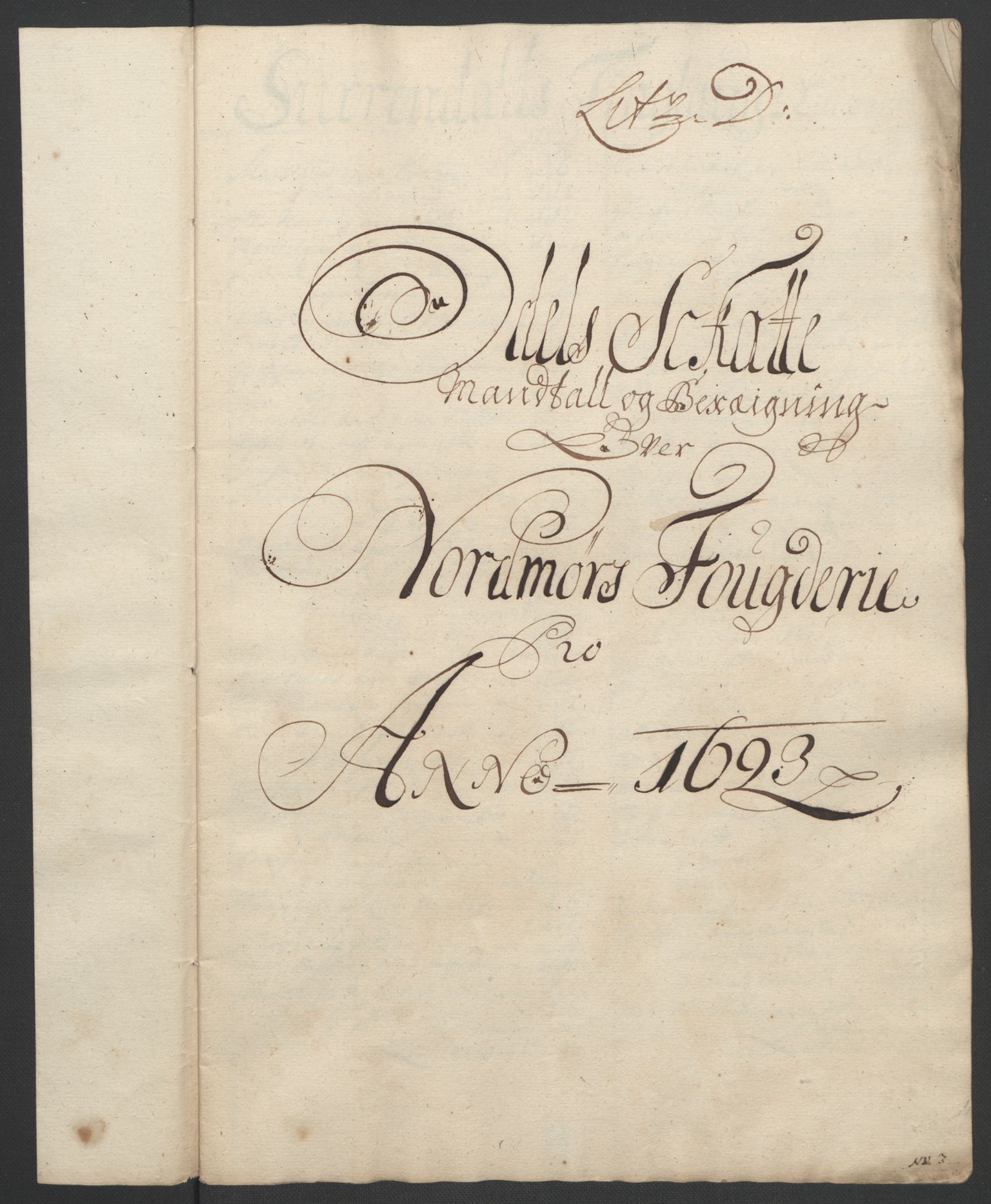 Rentekammeret inntil 1814, Reviderte regnskaper, Fogderegnskap, RA/EA-4092/R56/L3735: Fogderegnskap Nordmøre, 1692-1693, p. 343