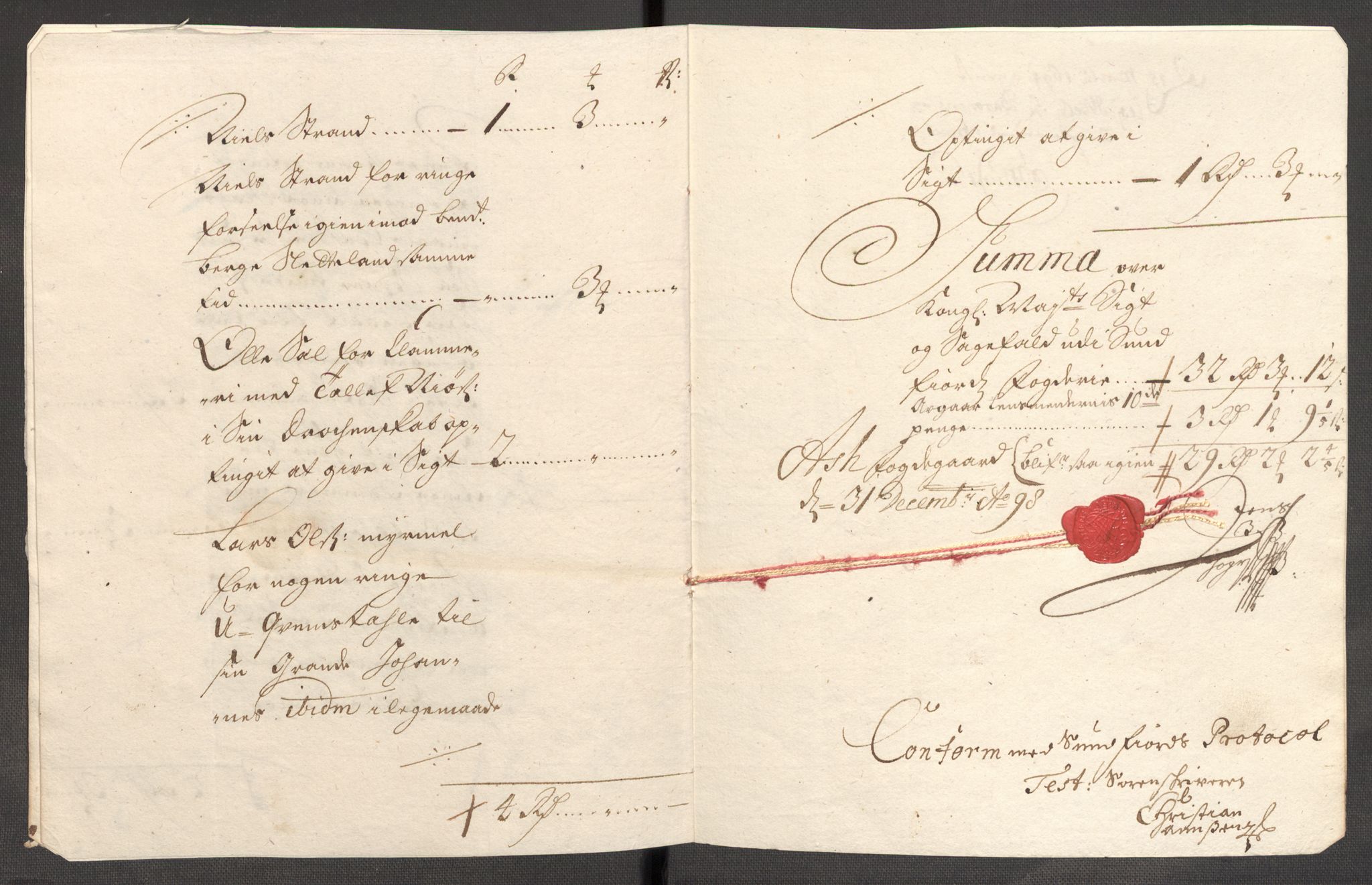 Rentekammeret inntil 1814, Reviderte regnskaper, Fogderegnskap, AV/RA-EA-4092/R53/L3423: Fogderegnskap Sunn- og Nordfjord, 1697-1698, p. 279