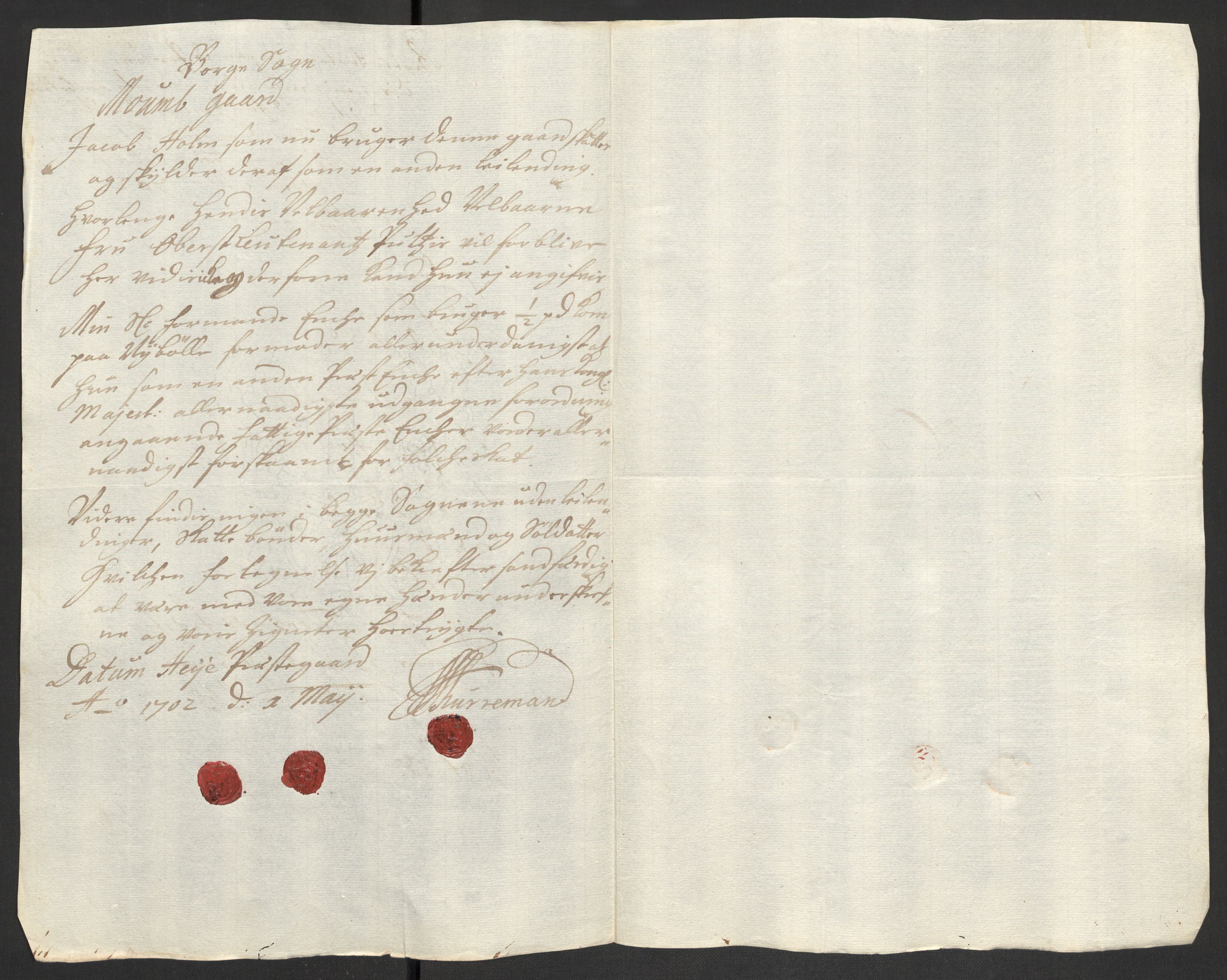 Rentekammeret inntil 1814, Reviderte regnskaper, Fogderegnskap, AV/RA-EA-4092/R04/L0131: Fogderegnskap Moss, Onsøy, Tune, Veme og Åbygge, 1702, p. 103