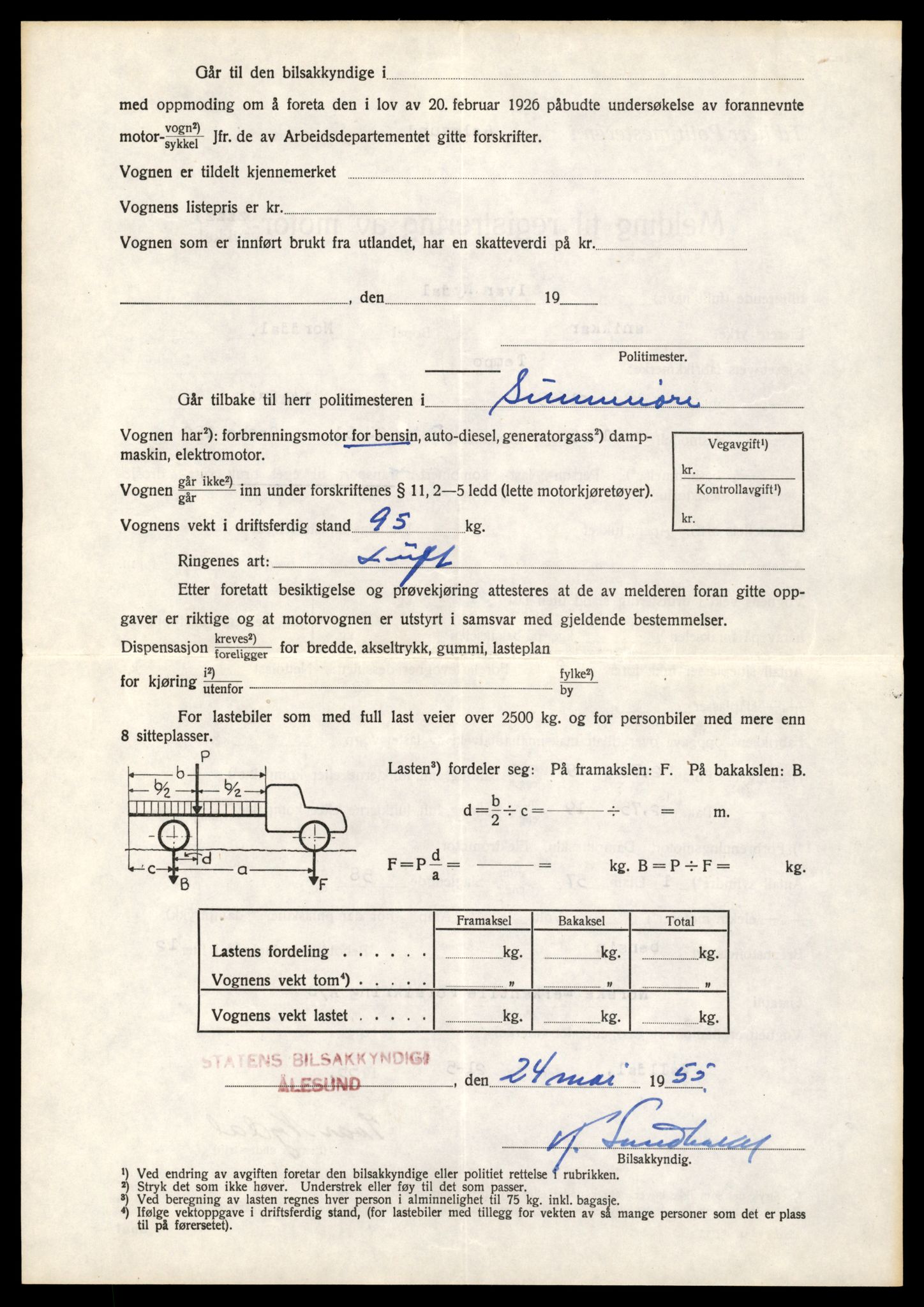 Møre og Romsdal vegkontor - Ålesund trafikkstasjon, AV/SAT-A-4099/F/Fe/L0039: Registreringskort for kjøretøy T 13361 - T 13530, 1927-1998, p. 34