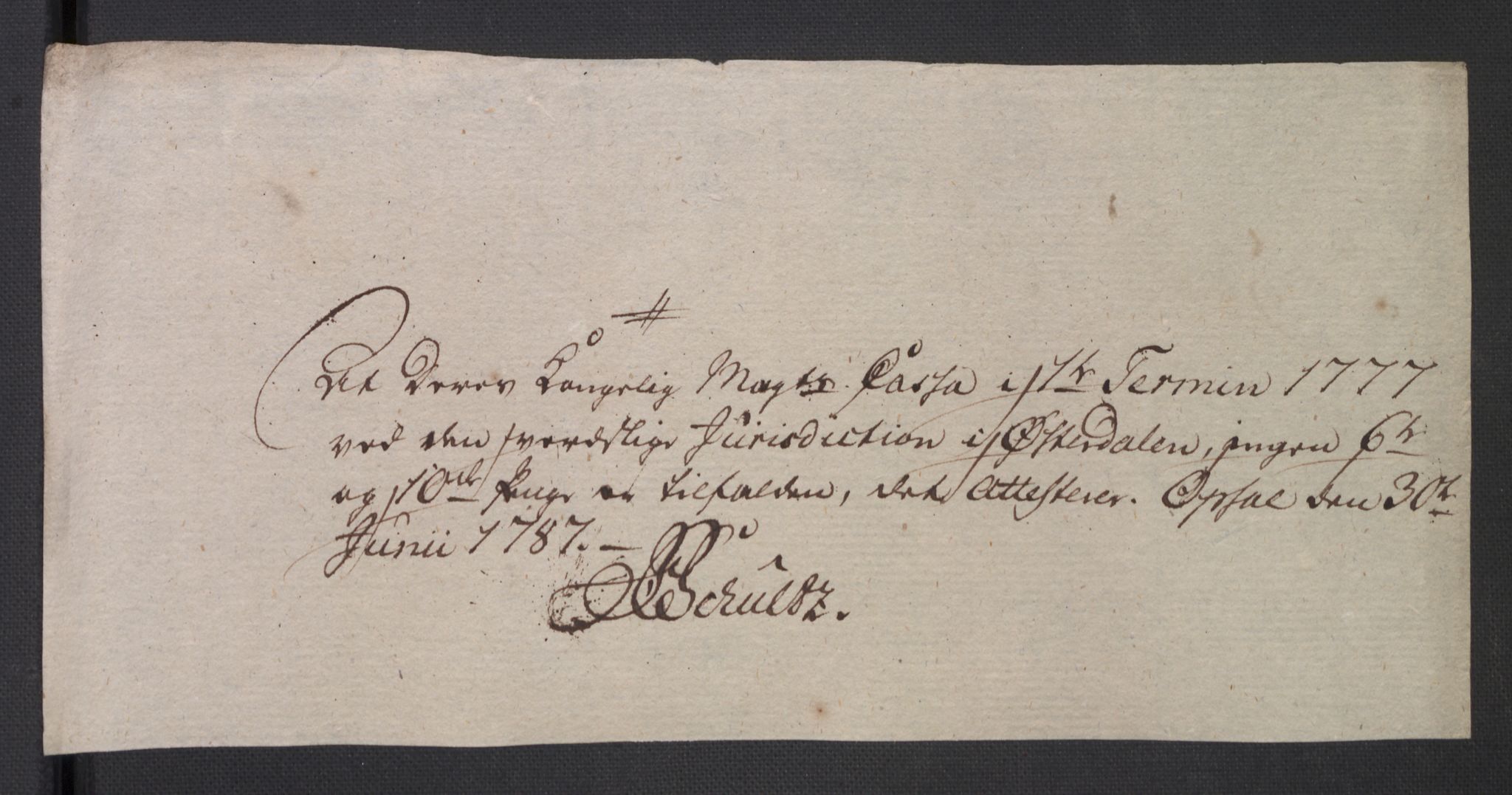 Rentekammeret inntil 1814, Reviderte regnskaper, Mindre regnskaper, AV/RA-EA-4068/Rb/L0014: Opplands amt, 1771-1779, p. 630