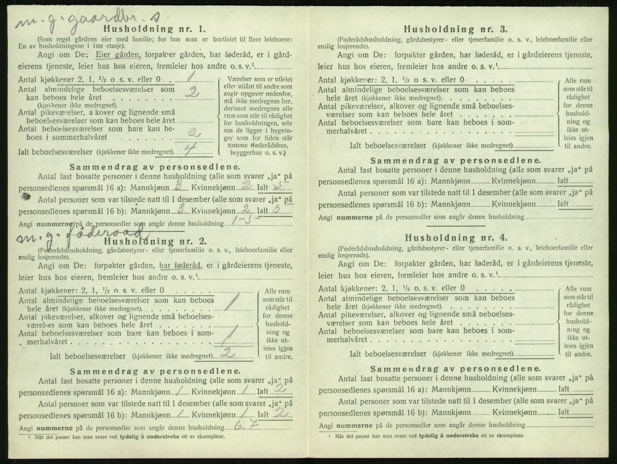 SAT, 1920 census for Ørskog, 1920, p. 543