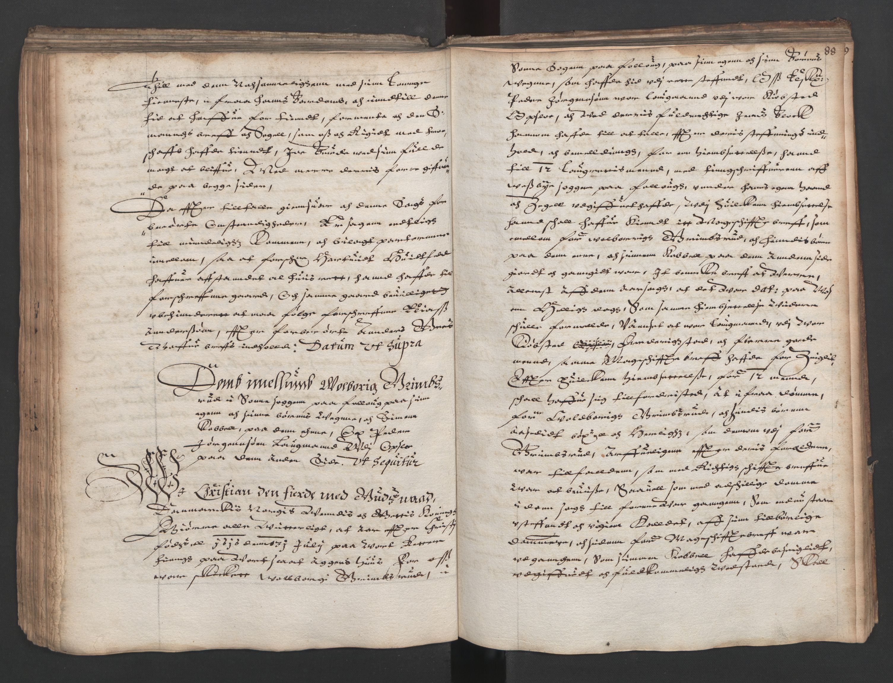 Herredagen 1539-1664  (Kongens Retterting), RA/EA-2882/A/L0011: Dombok, 1616, p. 87b-88a