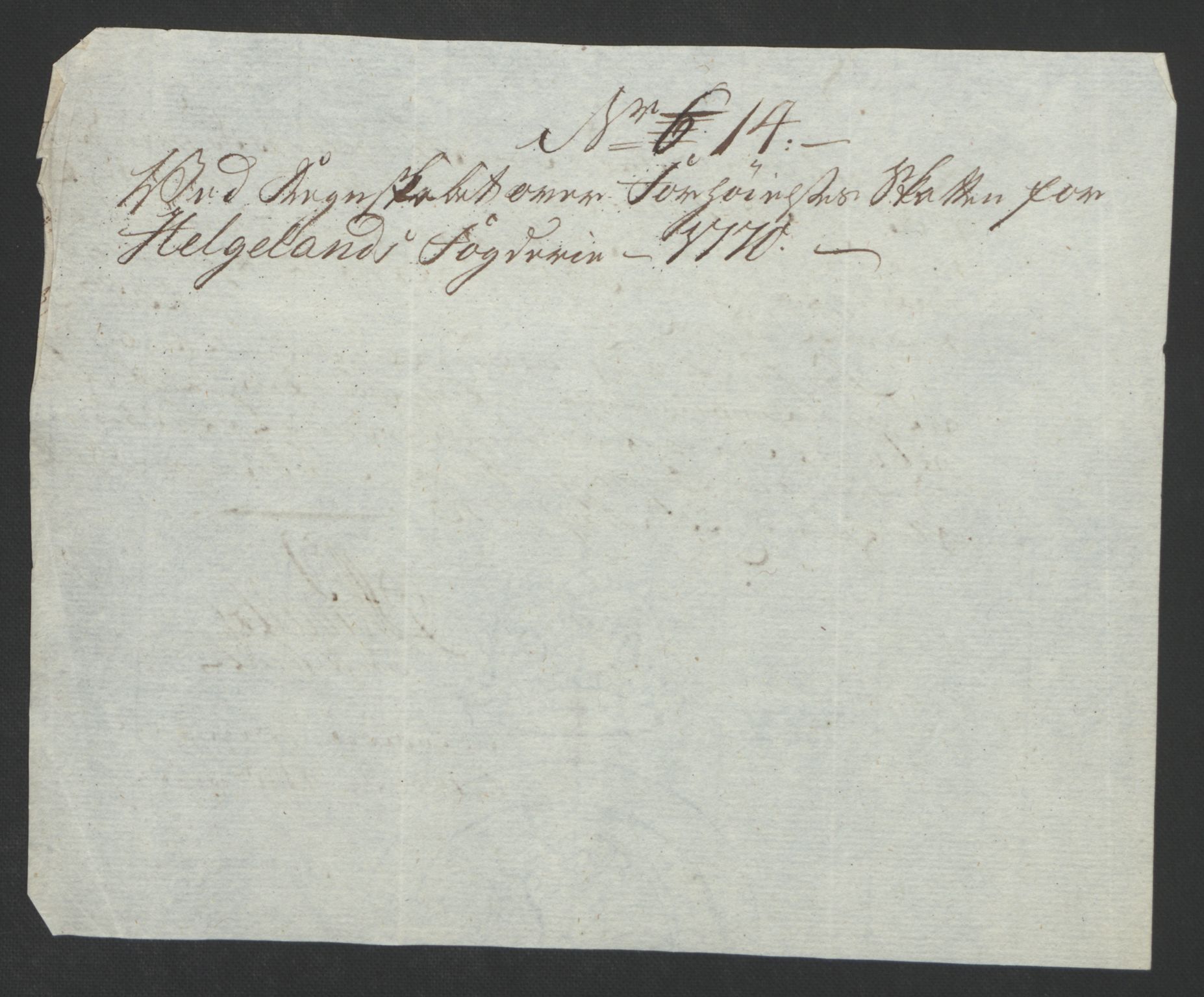 Rentekammeret inntil 1814, Reviderte regnskaper, Fogderegnskap, RA/EA-4092/R65/L4573: Ekstraskatten Helgeland, 1762-1772, p. 301