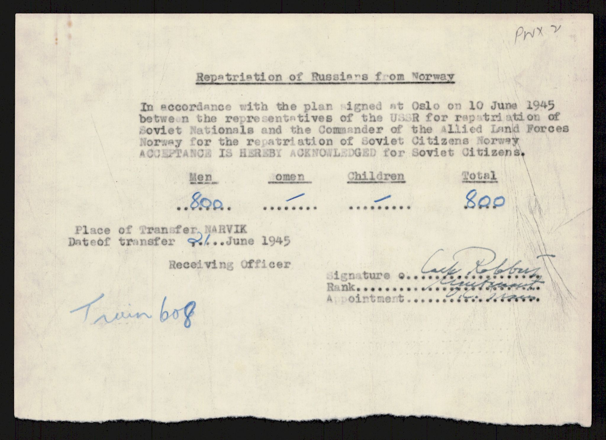 Flyktnings- og fangedirektoratet, Repatrieringskontoret, RA/S-1681/D/Db/L0016: Displaced Persons (DPs) og sivile tyskere, 1945-1948, p. 837