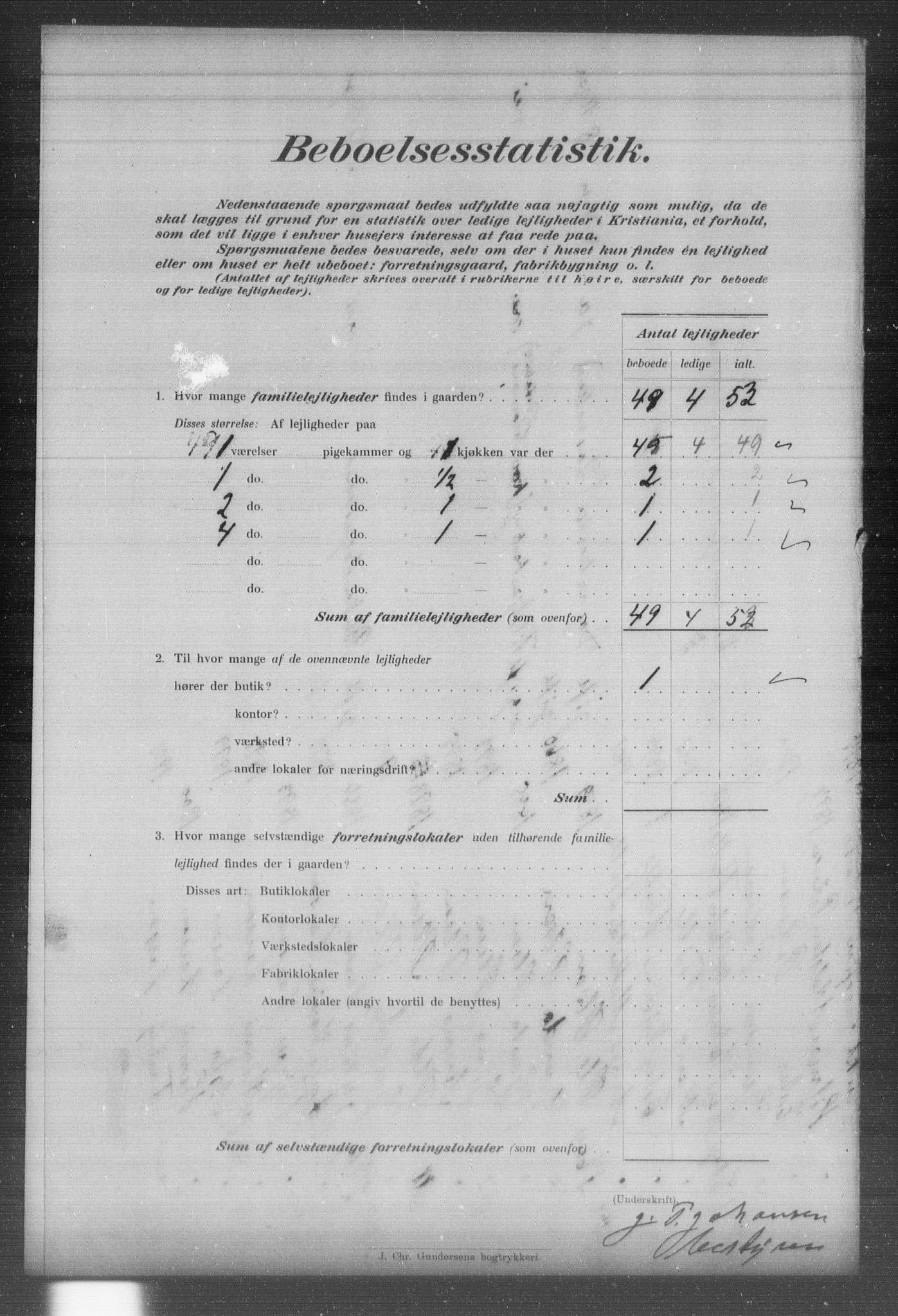 OBA, Municipal Census 1903 for Kristiania, 1903, p. 10821